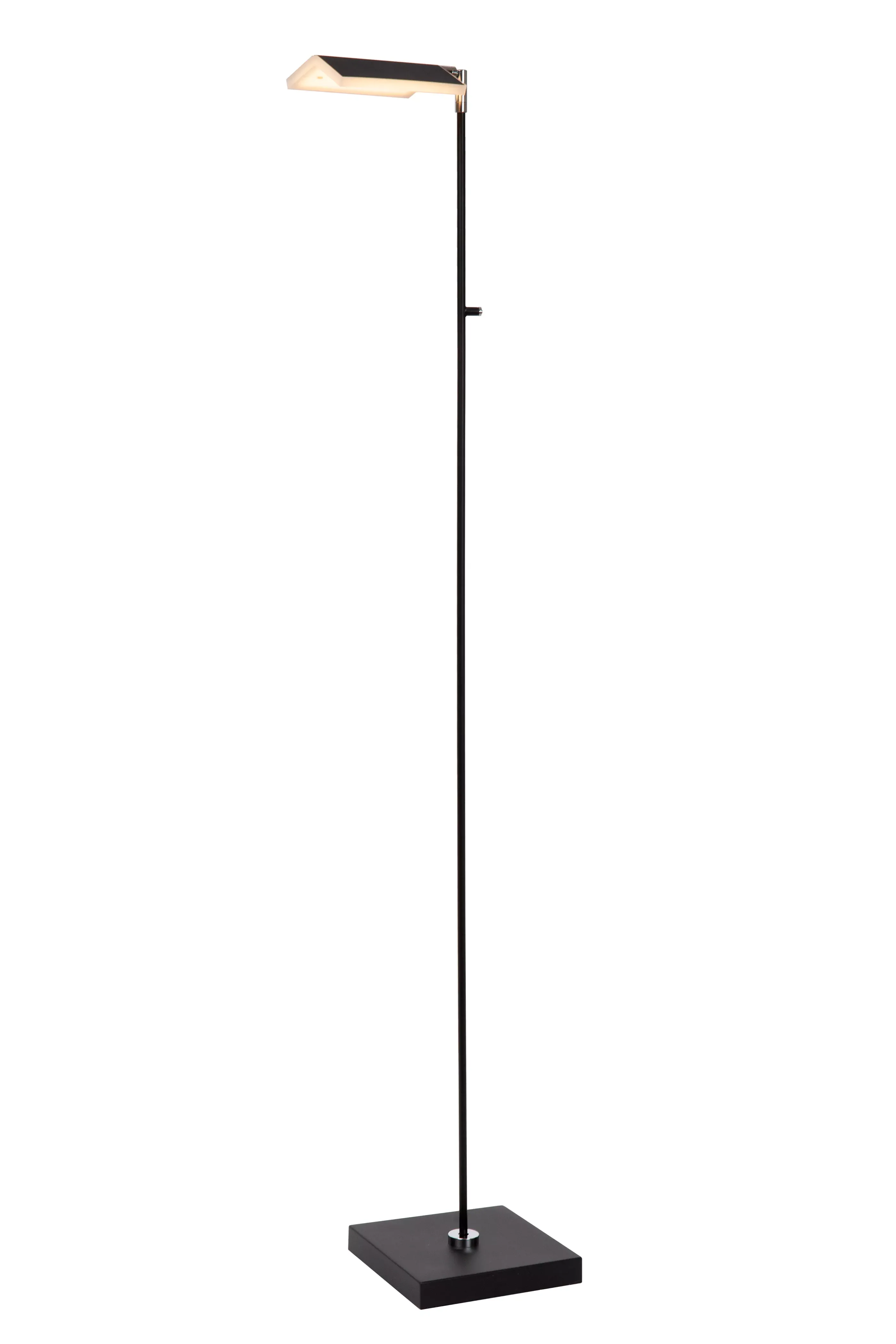 Fashion AARON - Leeslamp - LED Dimb. - CCT - 1x12W 2700K/4000K - Zwart Staande Lampen