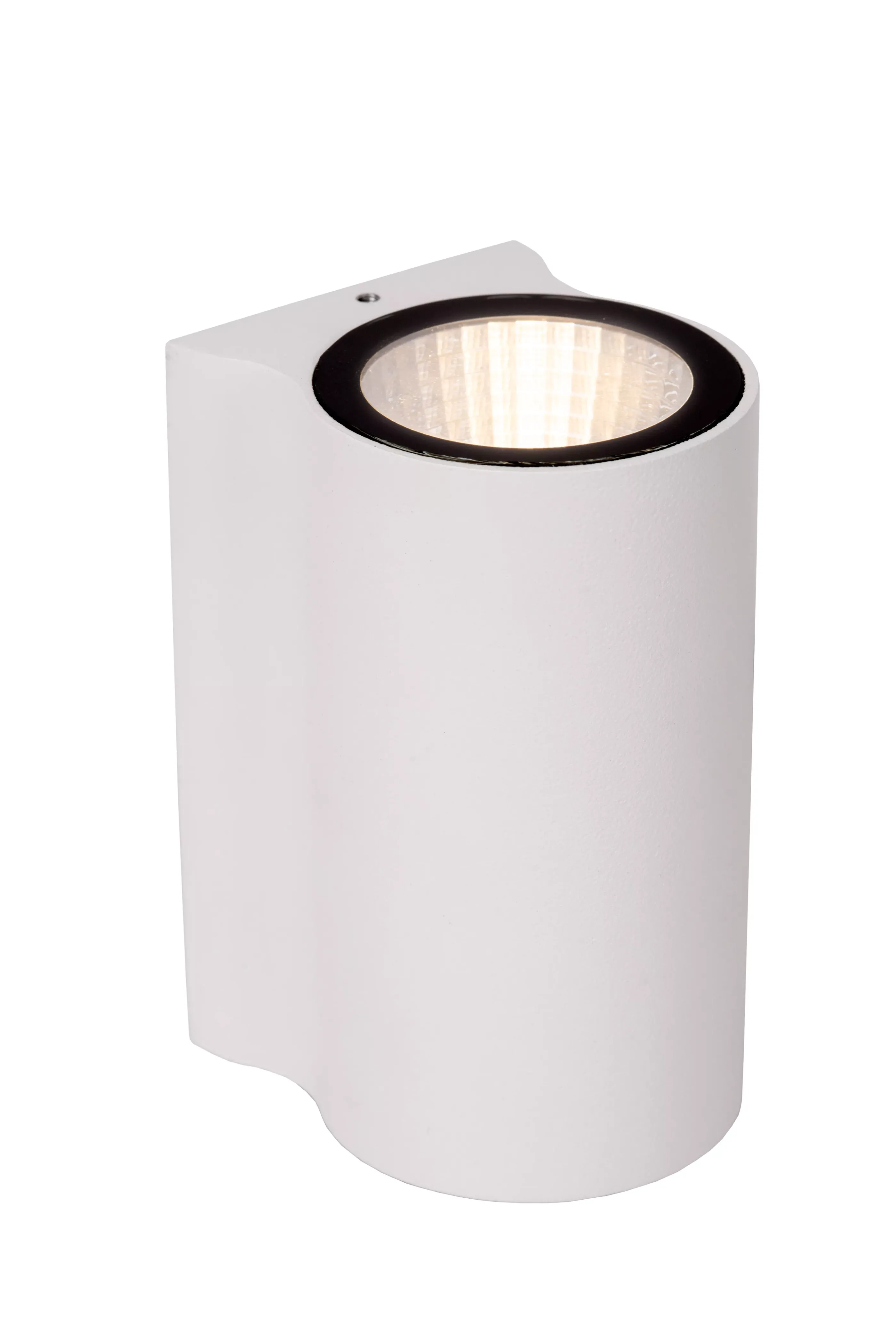 Online AKRA - Wandlamp Binnen/Buiten - LED - 1x6W 2700K - IP54 - Wit Wandverlichting Buiten