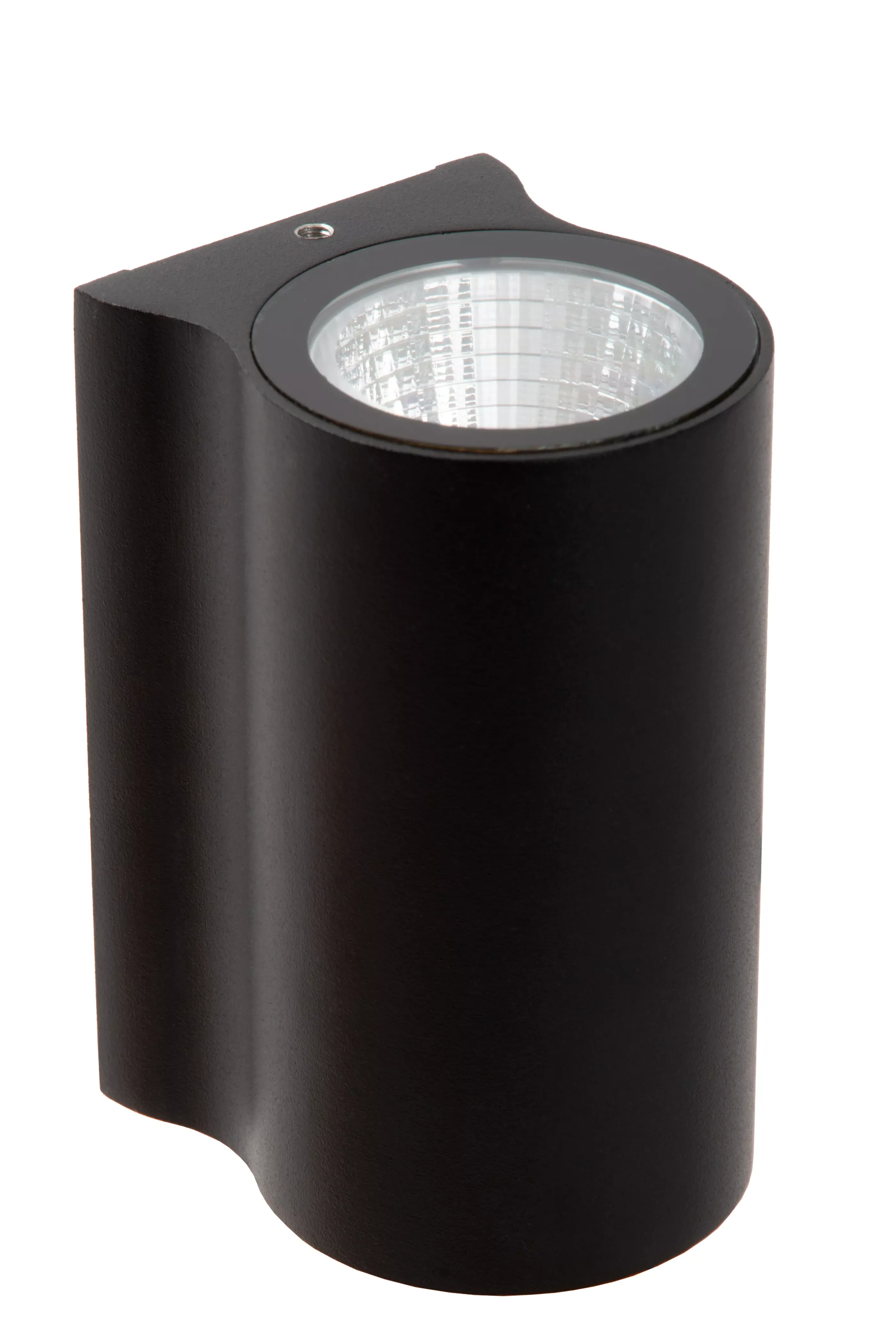 Clearance AKRA - Wandlamp Binnen/Buiten - LED - 1x6W 2700K - IP54 - Zwart Wandverlichting Buiten