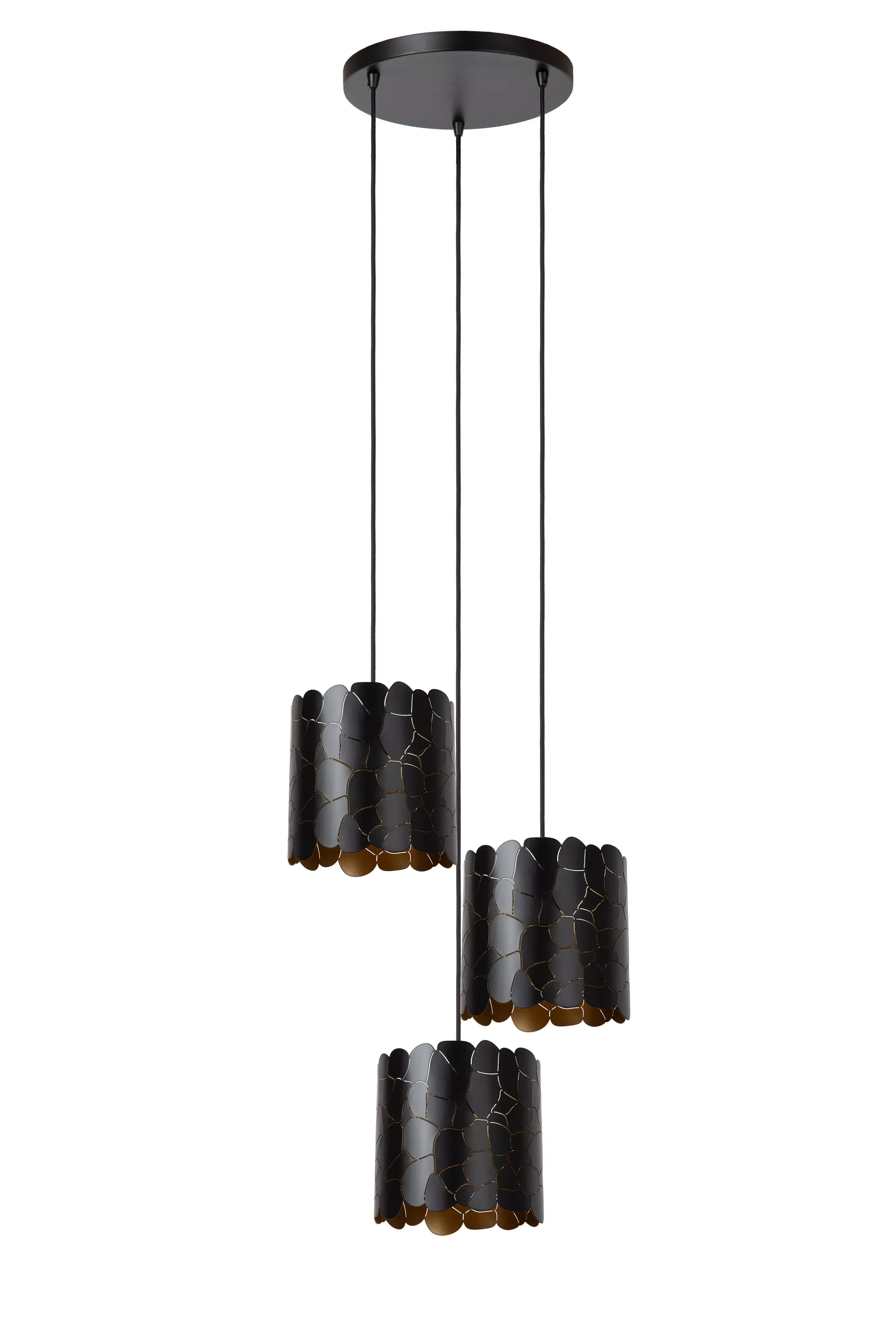 Store ALMELO - Hanglamp - 3xE27 - Zwart Hanglampen