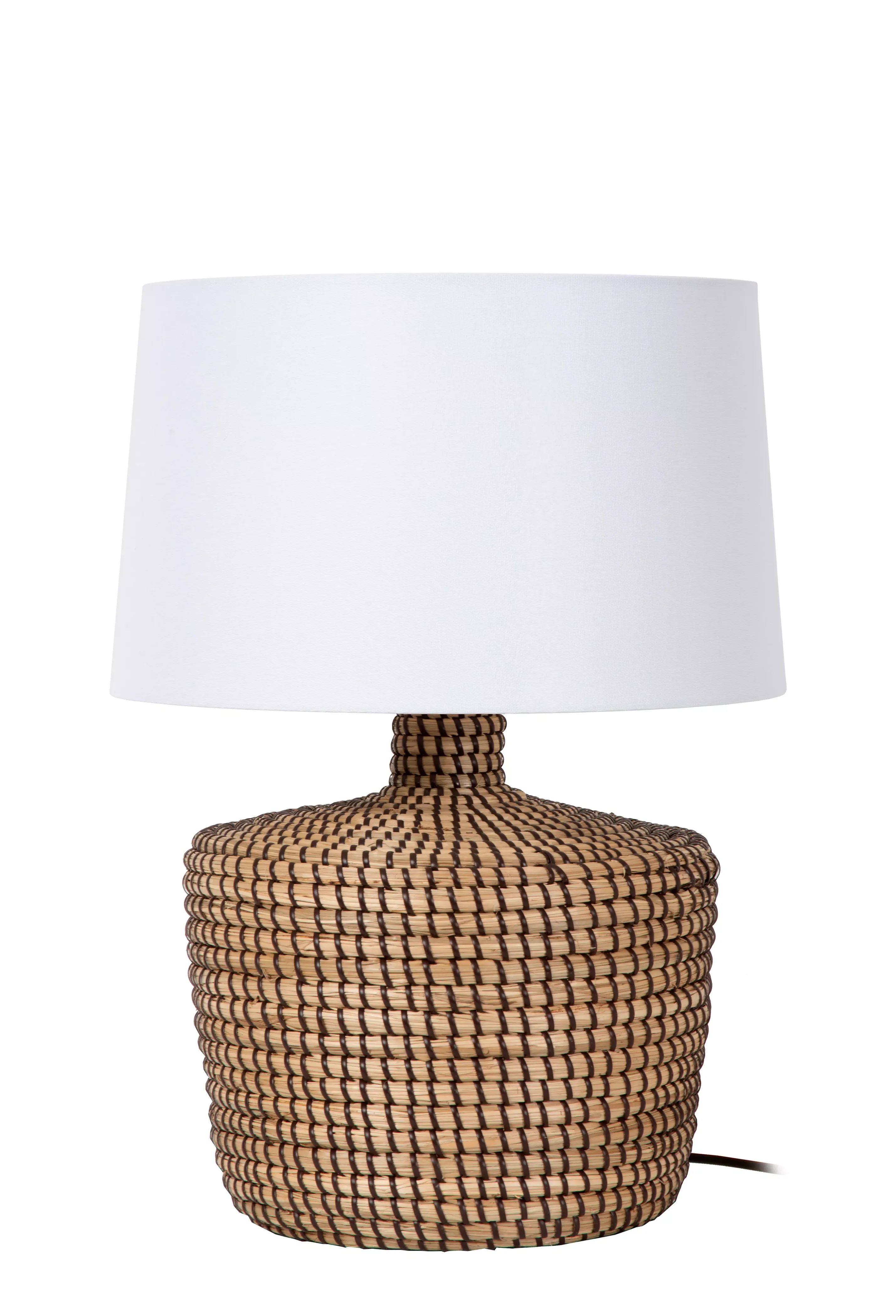 Cheap AMBALA - Tafellamp - Ø 35 cm - 1xE27 - Naturel Tafellampen