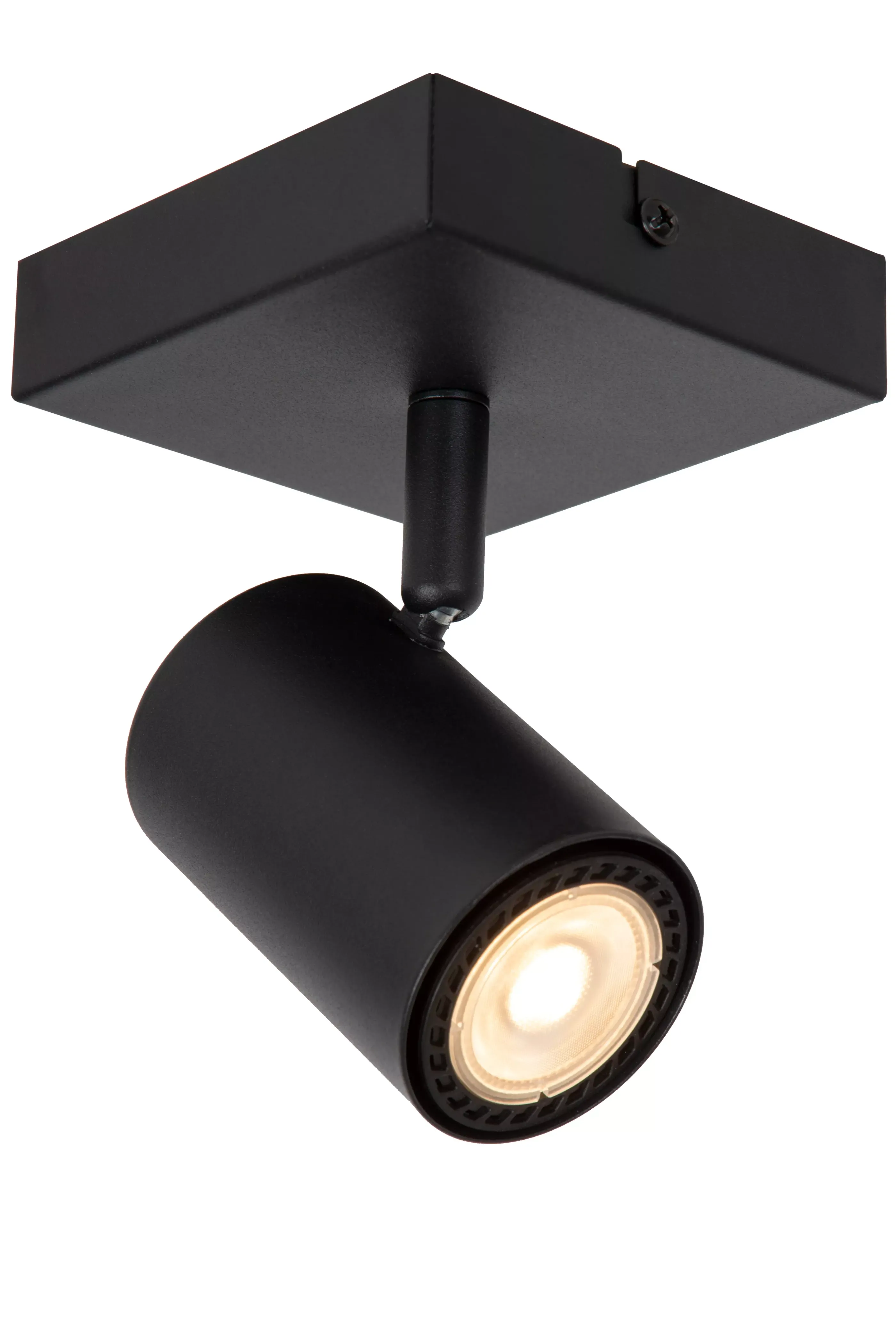 Cheap AMIGO - Wandspot / Wandlamp - 1xGU10 - Zwart Wandverlichting