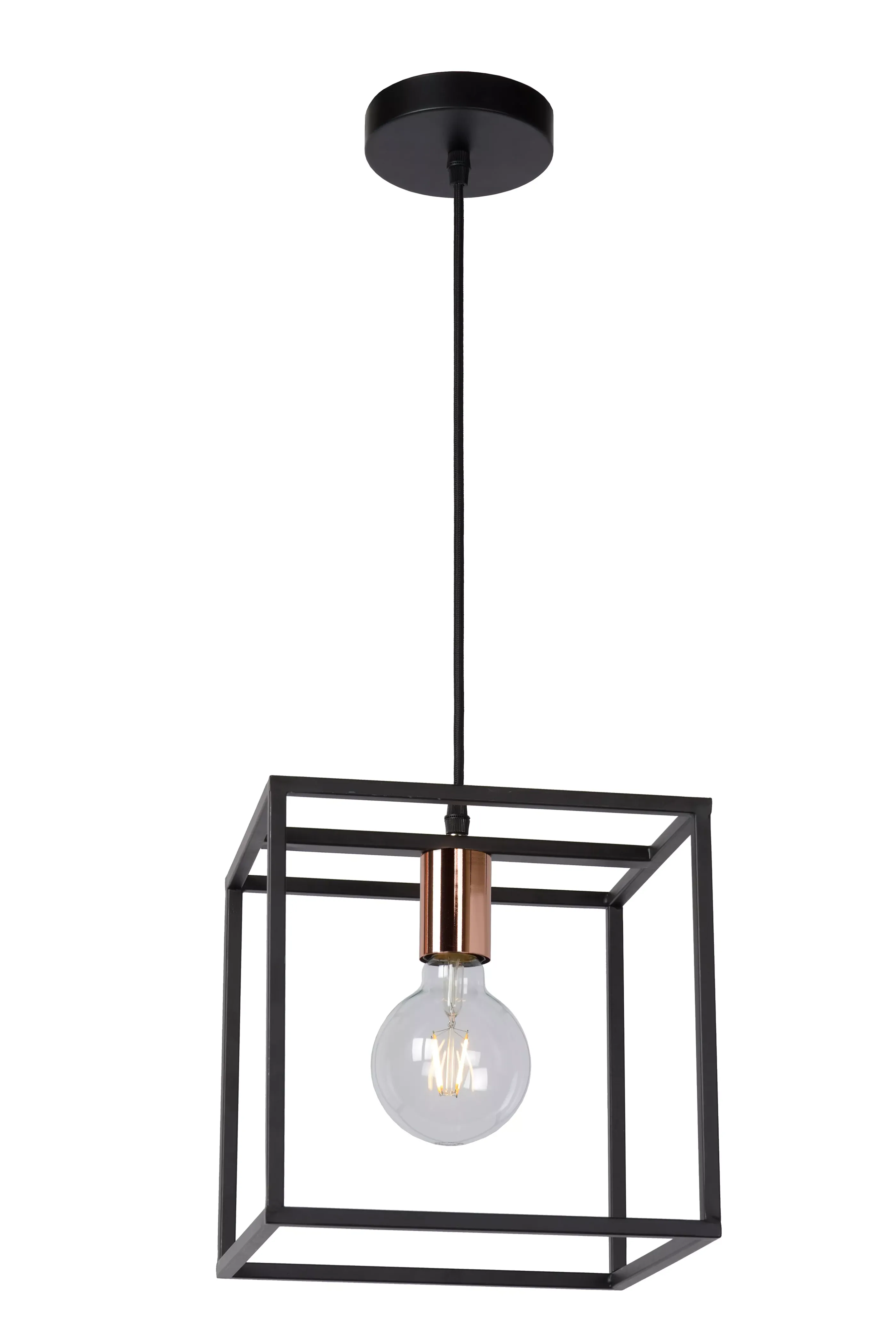 Online ARTHUR - Hanglamp - 1xE27 - Zwart Hanglampen