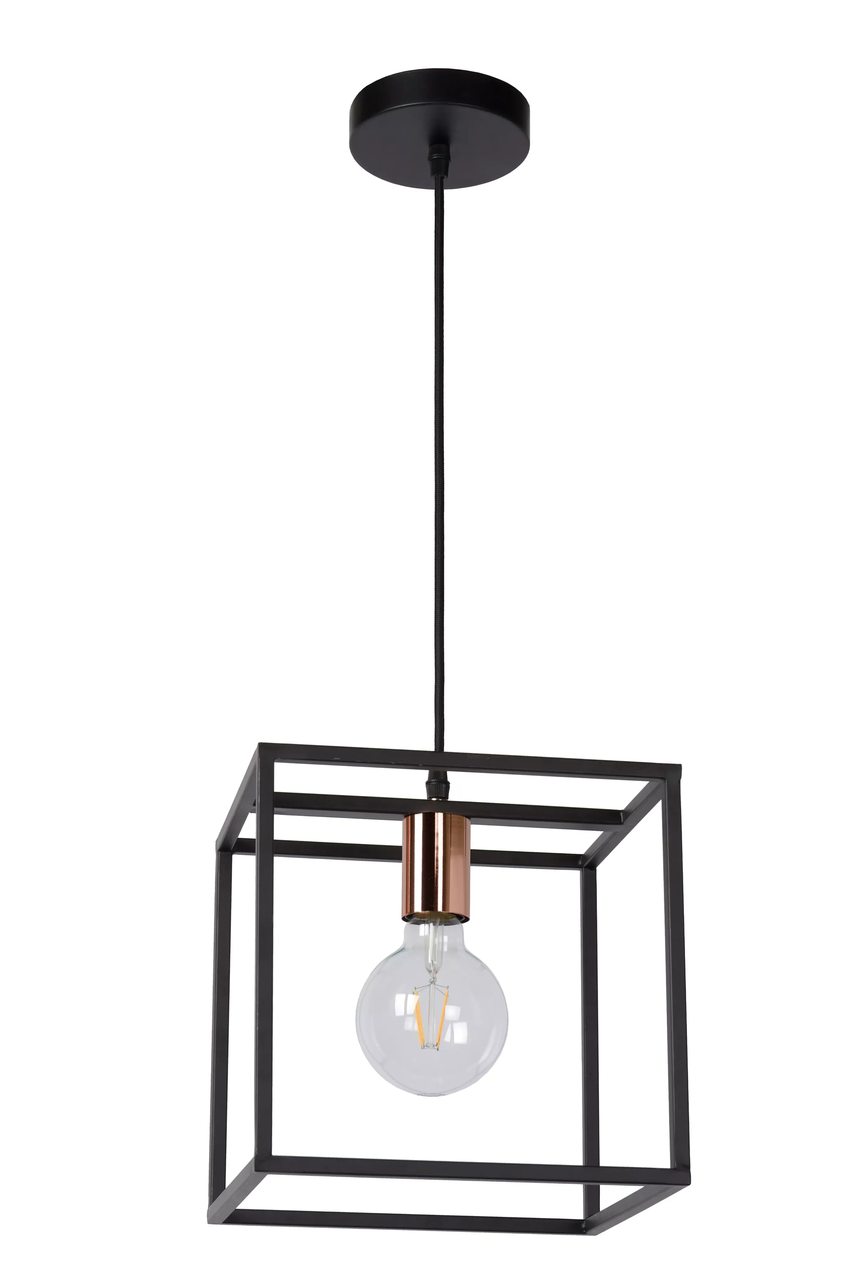Online ARTHUR - Hanglamp - 1xE27 - Zwart Hanglampen