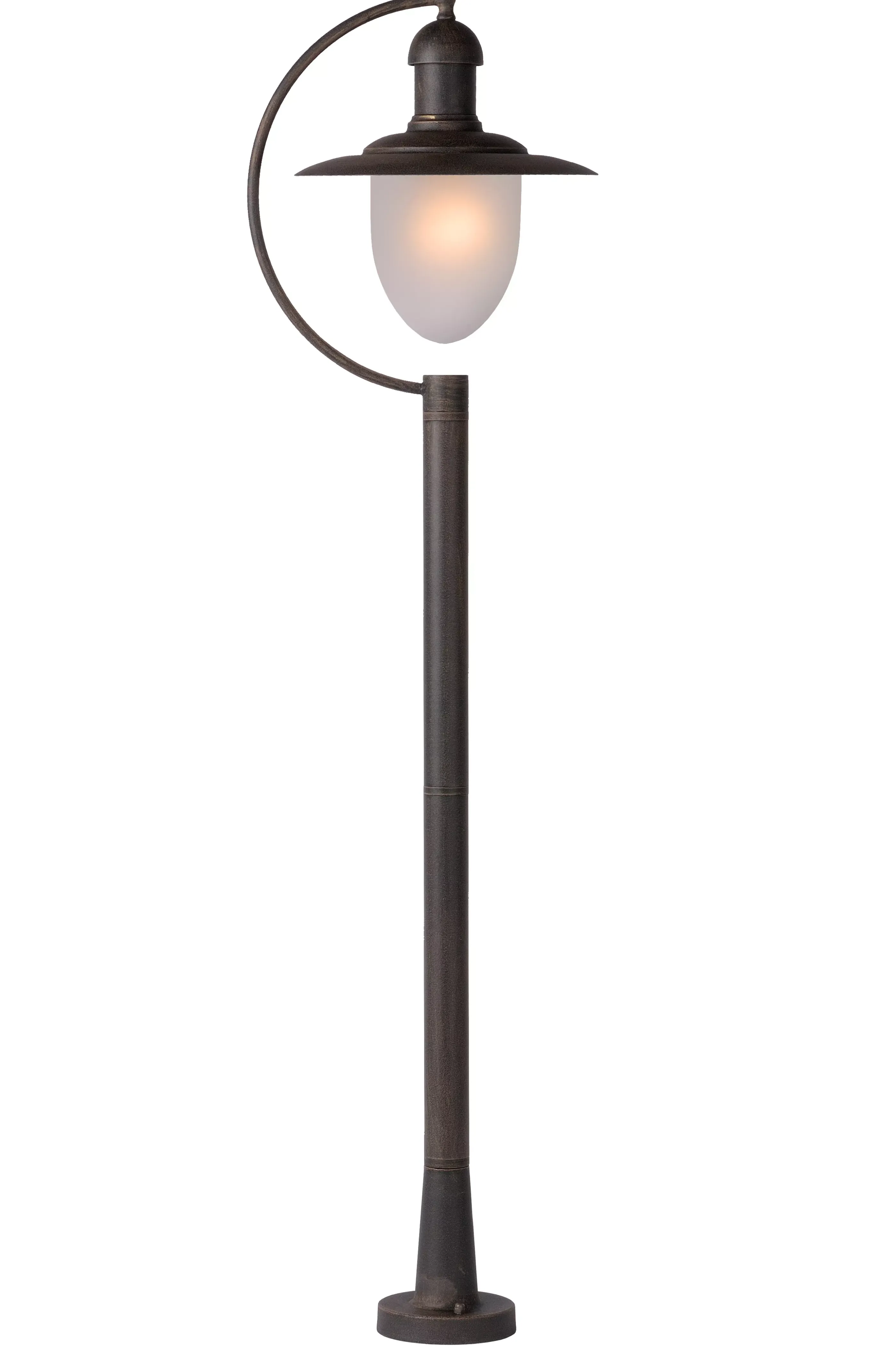 Shop ARUBA - Lantaarnpaal - Ø 25 cm - 1xE27 - IP44 - Roest bruin Lantaarnpalen