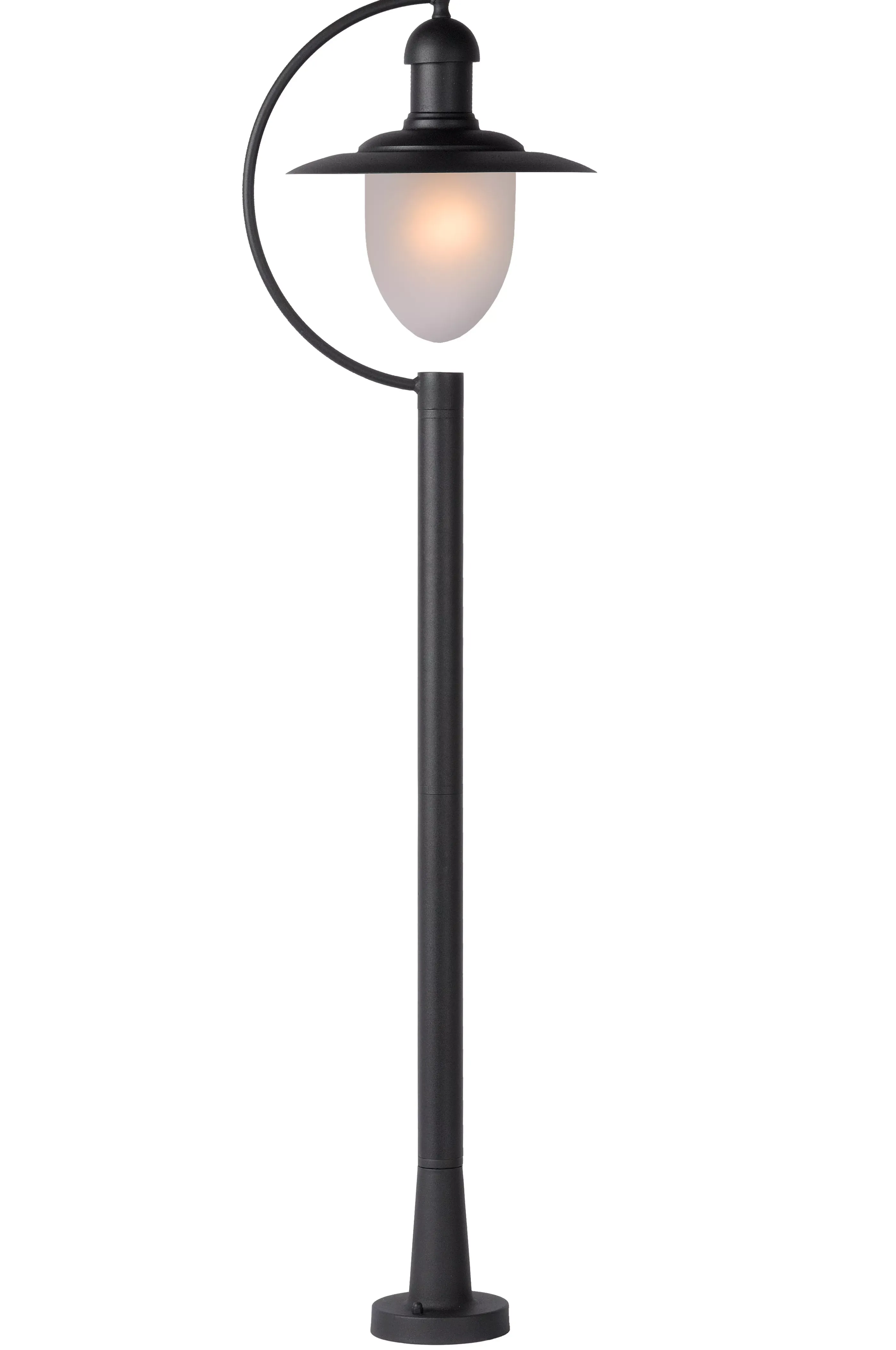 Flash Sale ARUBA - Lantaarnpaal - Ø 25 cm - 1xE27 - IP44 - Zwart Lantaarnpalen