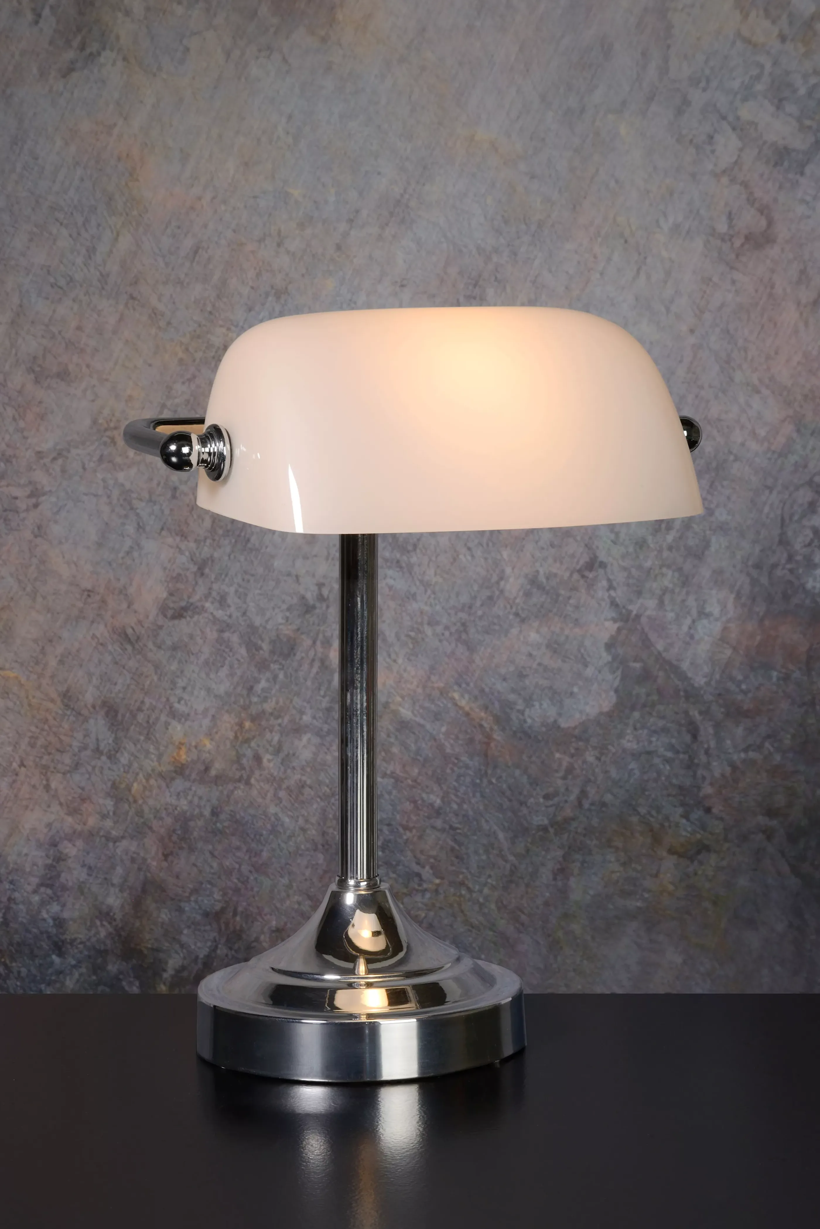 Shop BANKER - Bureaulamp - 1xE14 - Chroom Bureaulampen