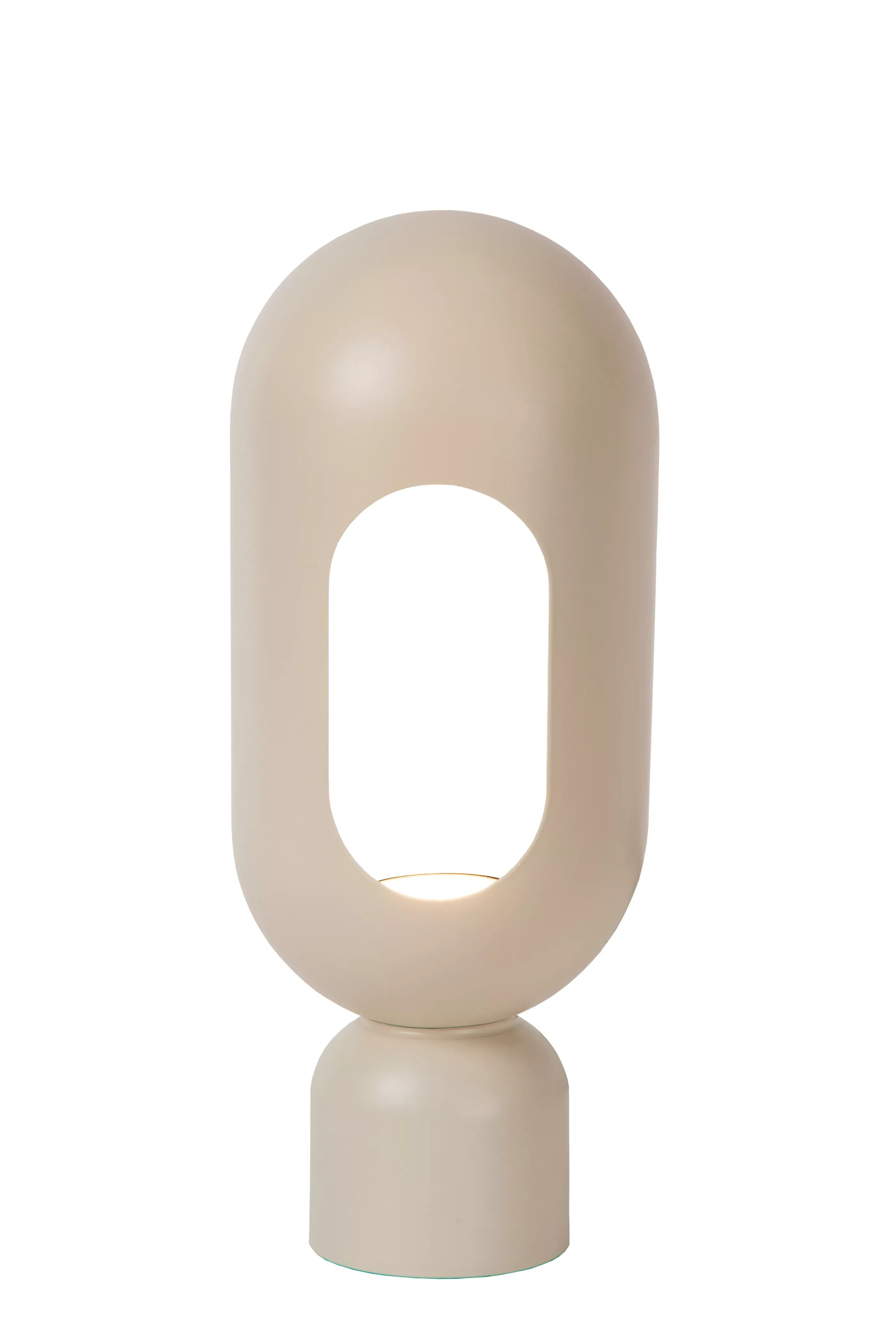 Cheap BARRIS - Tafellamp - 1xE27 - Taupe Tafellampen