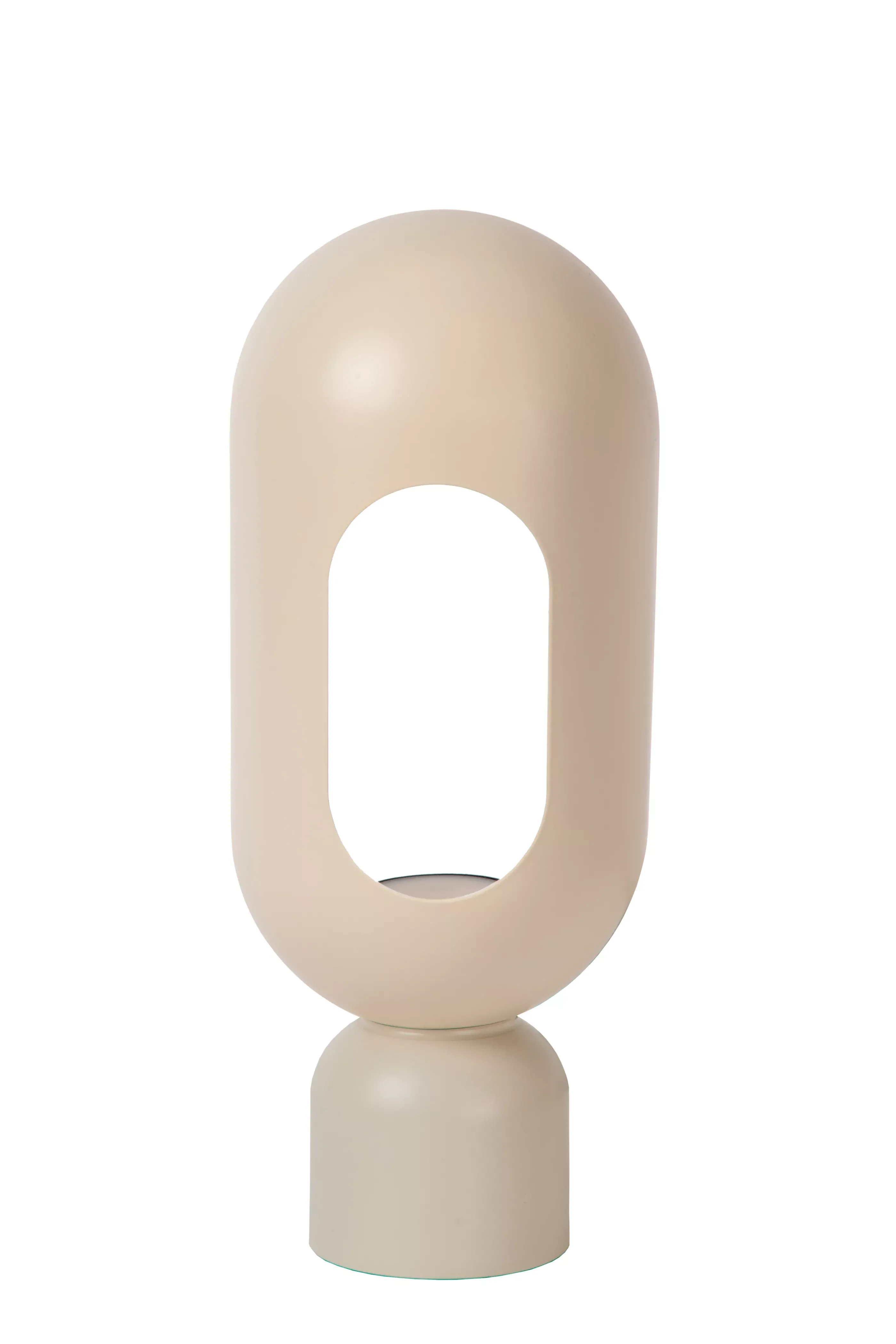 Cheap BARRIS - Tafellamp - 1xE27 - Taupe Tafellampen