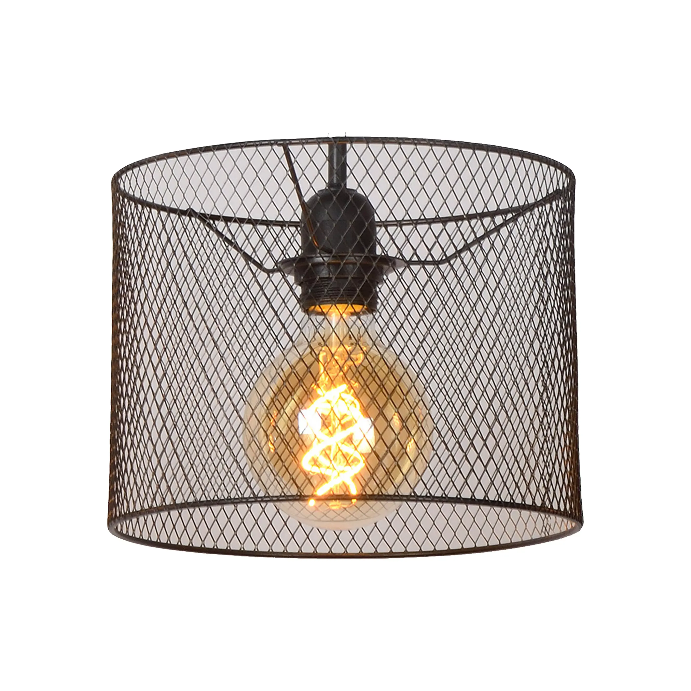 Fashion BASKETT - Lampenkap - Ø 23 cm - Zwart Lampenkappen