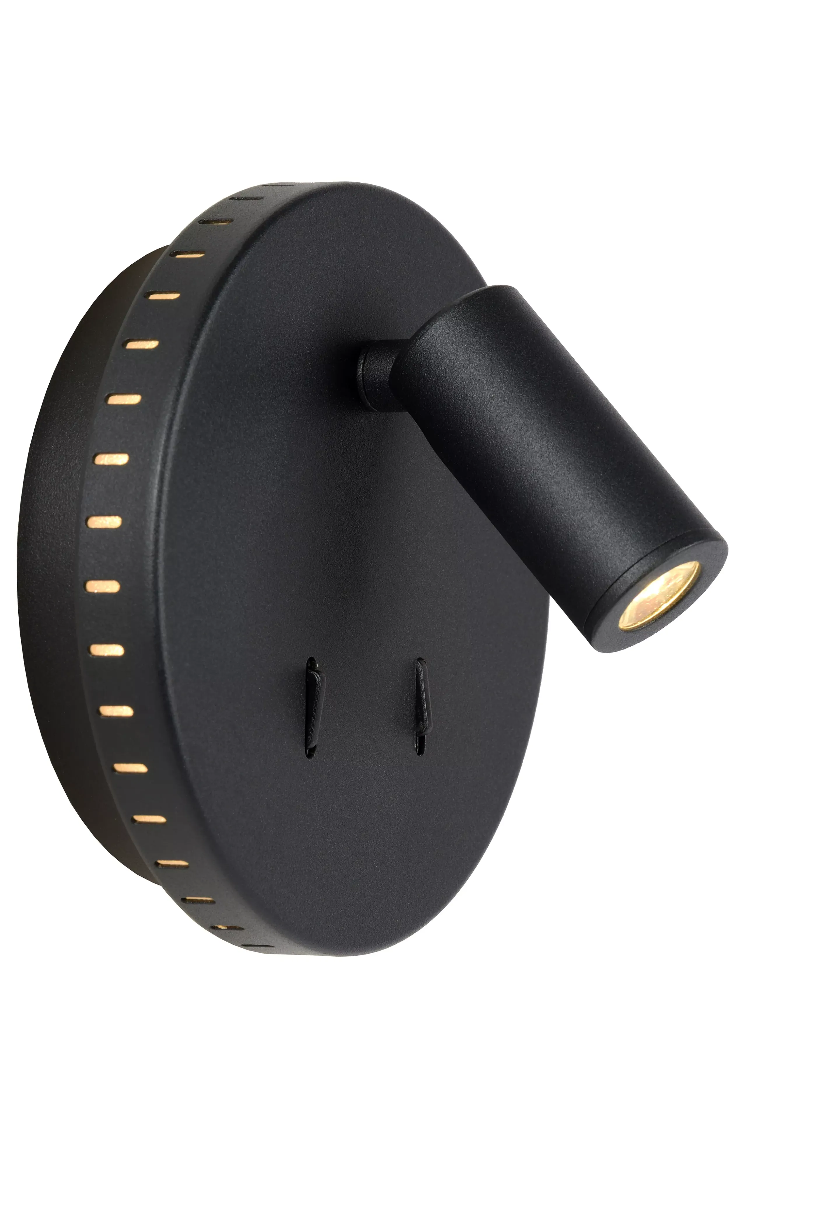 Shop BENTJER - Bedlamp / Wandlamp - Ø 14 cm - LED - 3000K - Zwart Wandverlichting
