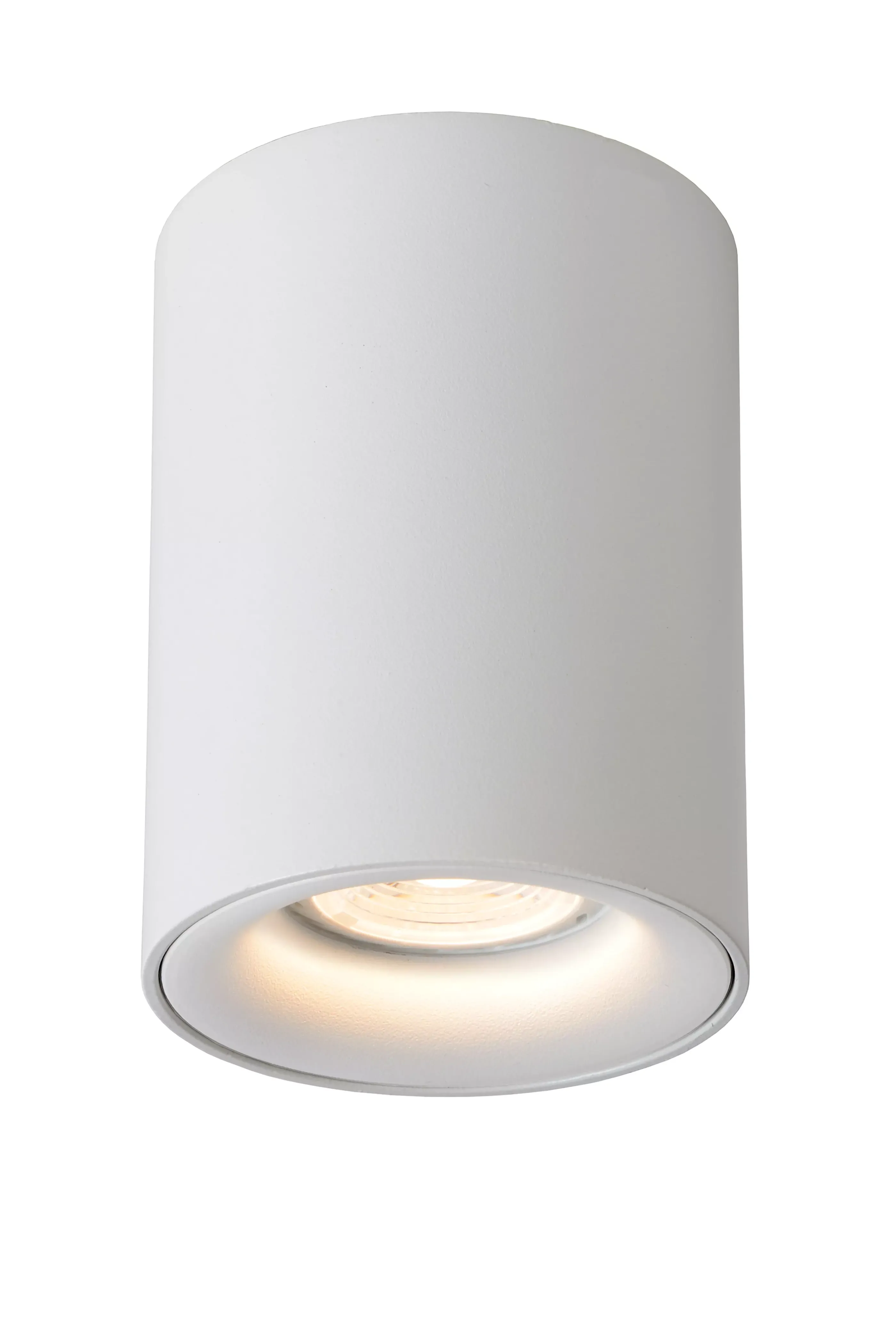 New BENTOO-LED - Plafondspot - Ø 8 cm - LED Dimb. - GU10 - 1x5W 3000K - Wit Plafondlampen