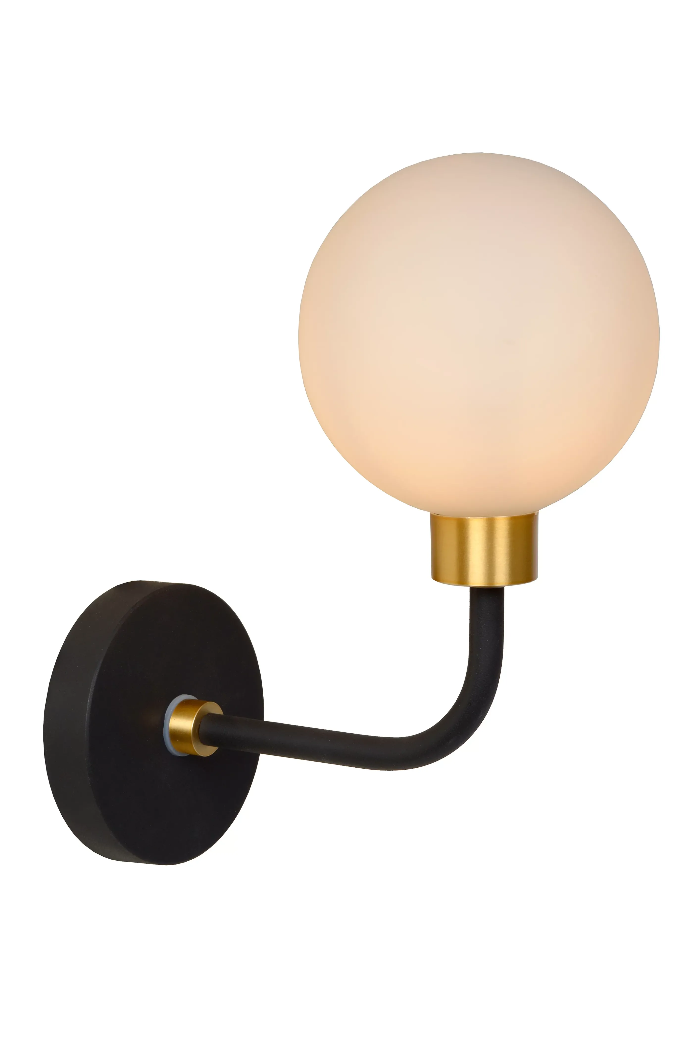 Online BEREND - Wandlamp Badkamer - 1xG9 - IP44 - Zwart Wandverlichting