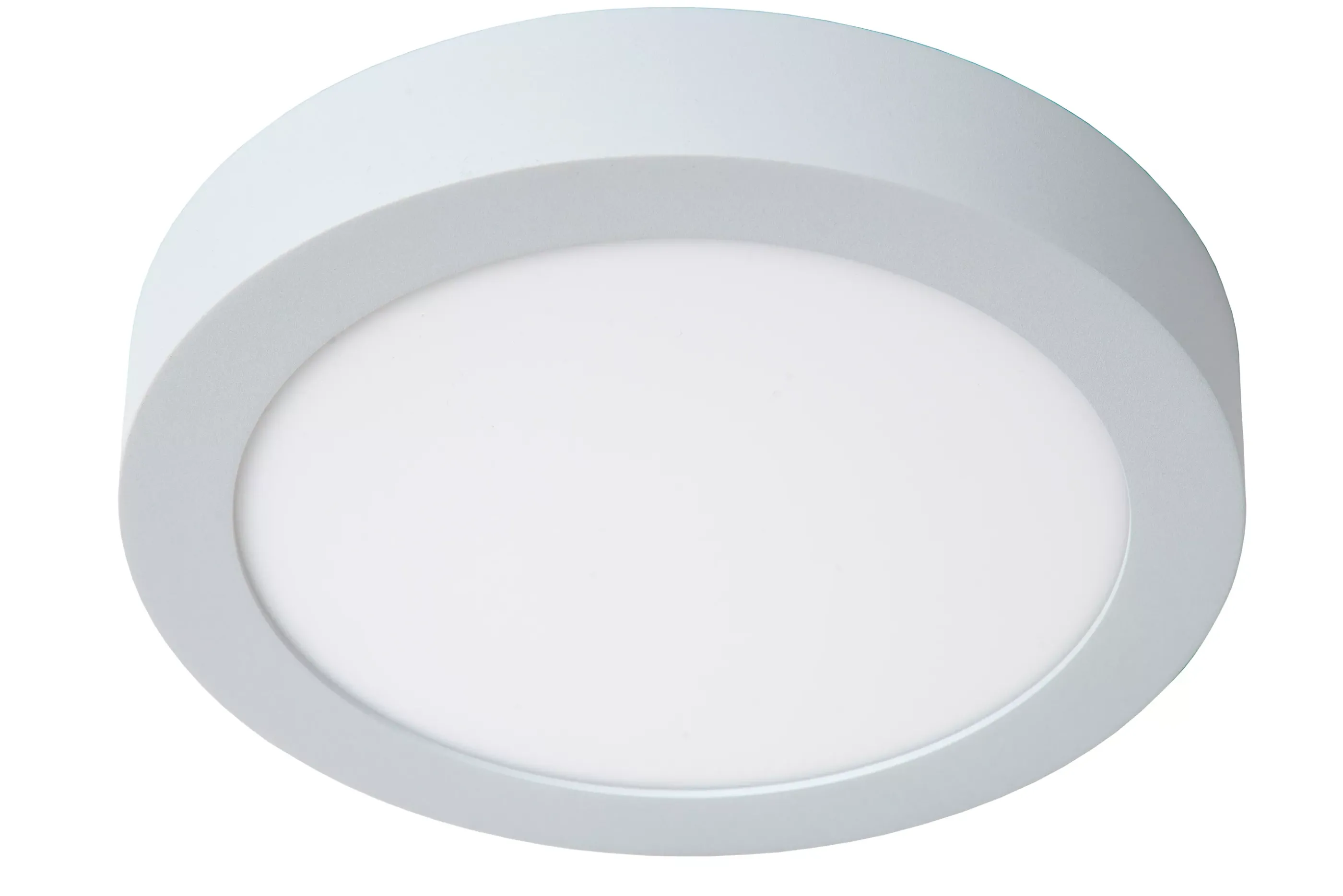 Hot BRICE-LED - Plafonnière Badkamer - Ø 24 cm - LED Dimb. - 1x15W 3000K - IP44 - Wit Plafondlampen