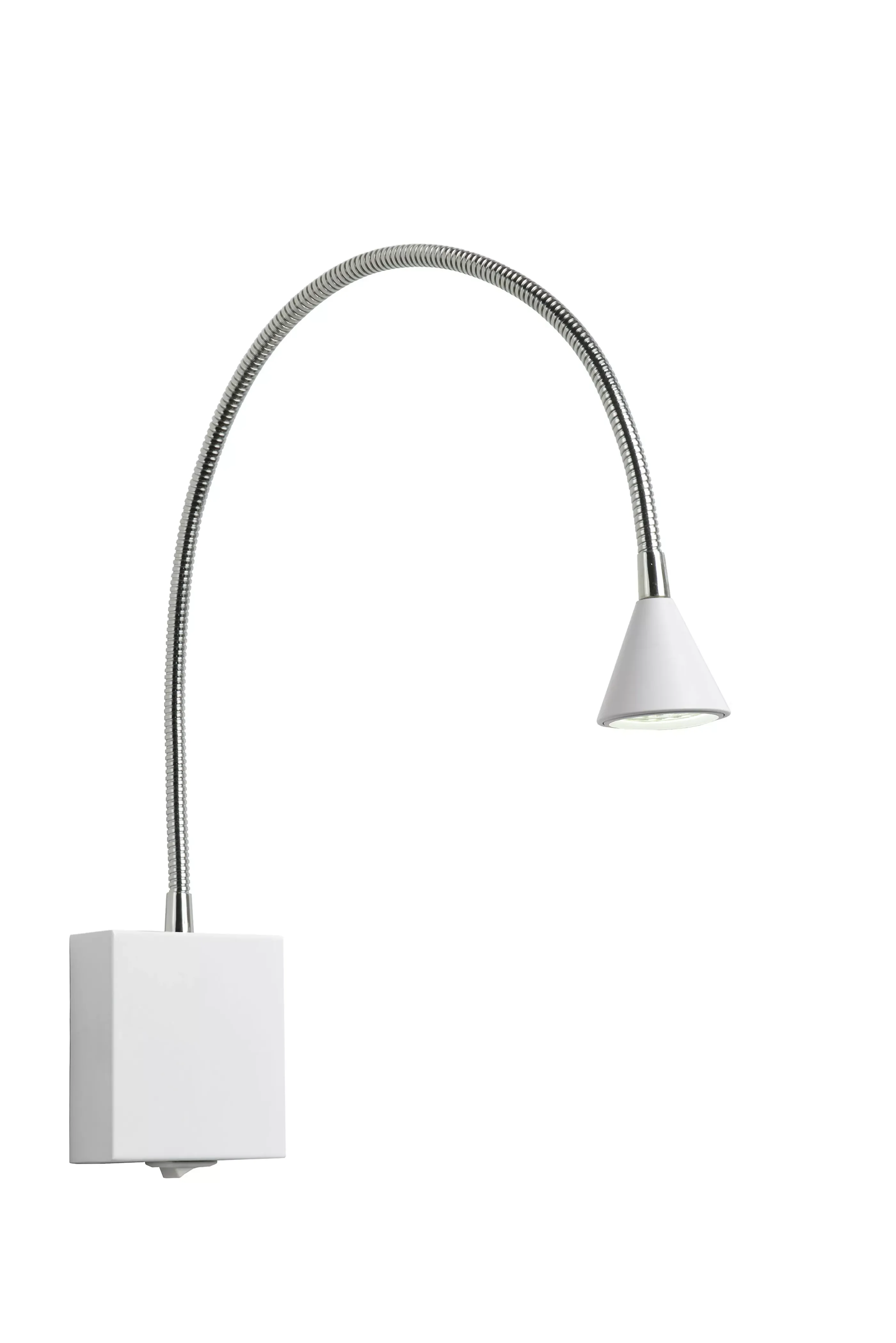 Clearance BUDDY - Bedlamp / Wandlamp - LED - 1x4W 4000K - Wit Wandverlichting