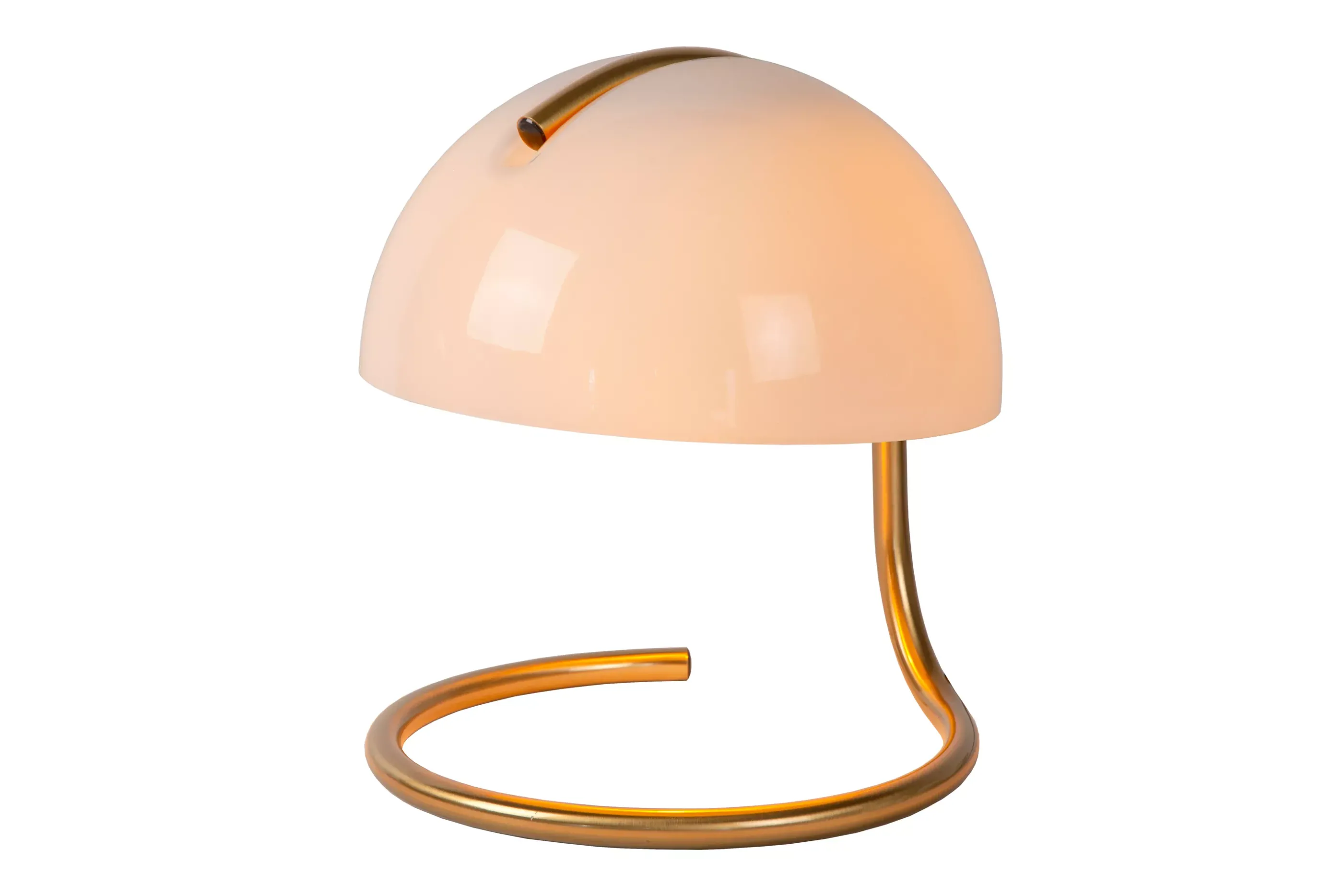 Outlet CATO - Tafellamp - Ø 23,5 cm - 1xE27 - Wit Tafellampen