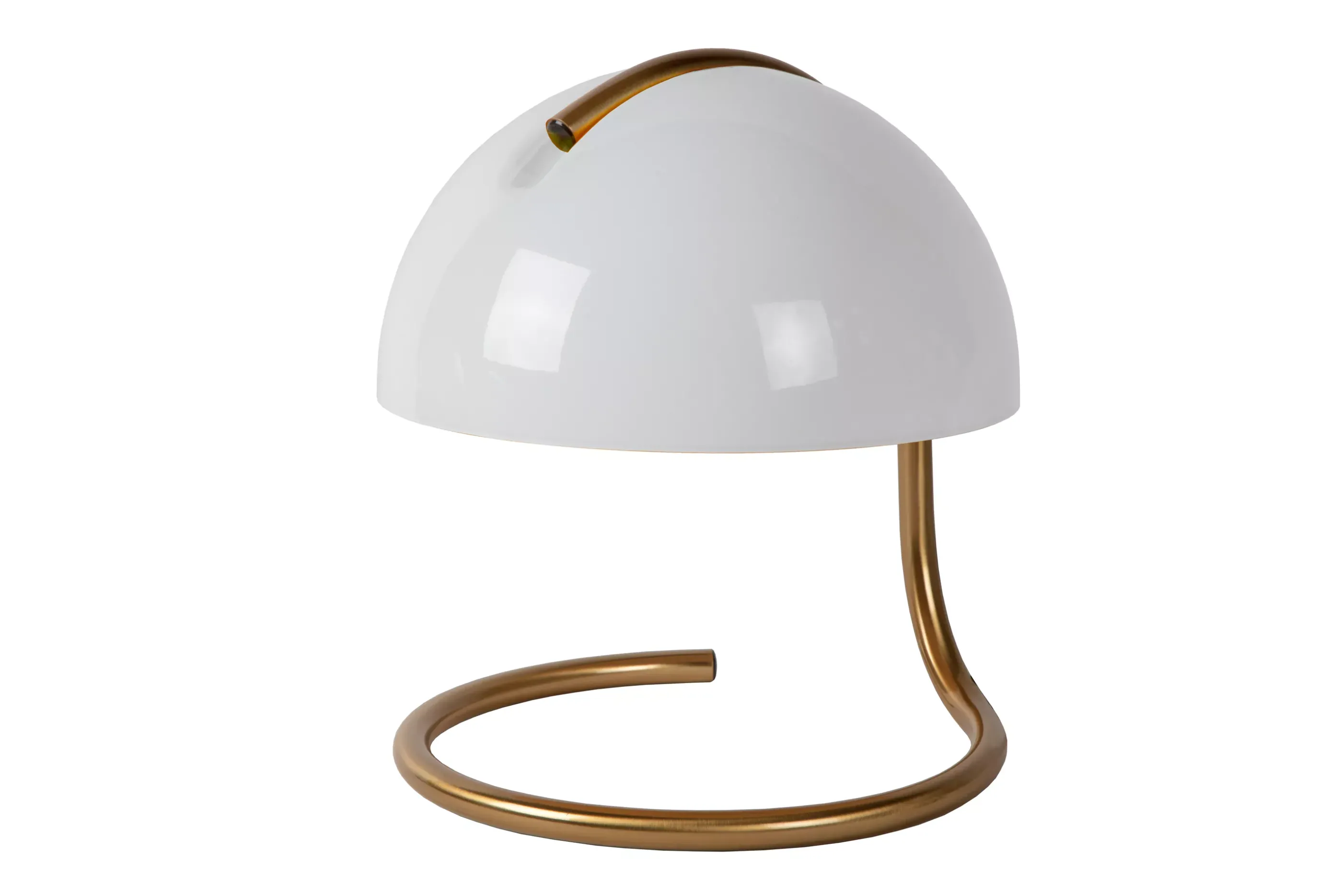 Outlet CATO - Tafellamp - Ø 23,5 cm - 1xE27 - Wit Tafellampen
