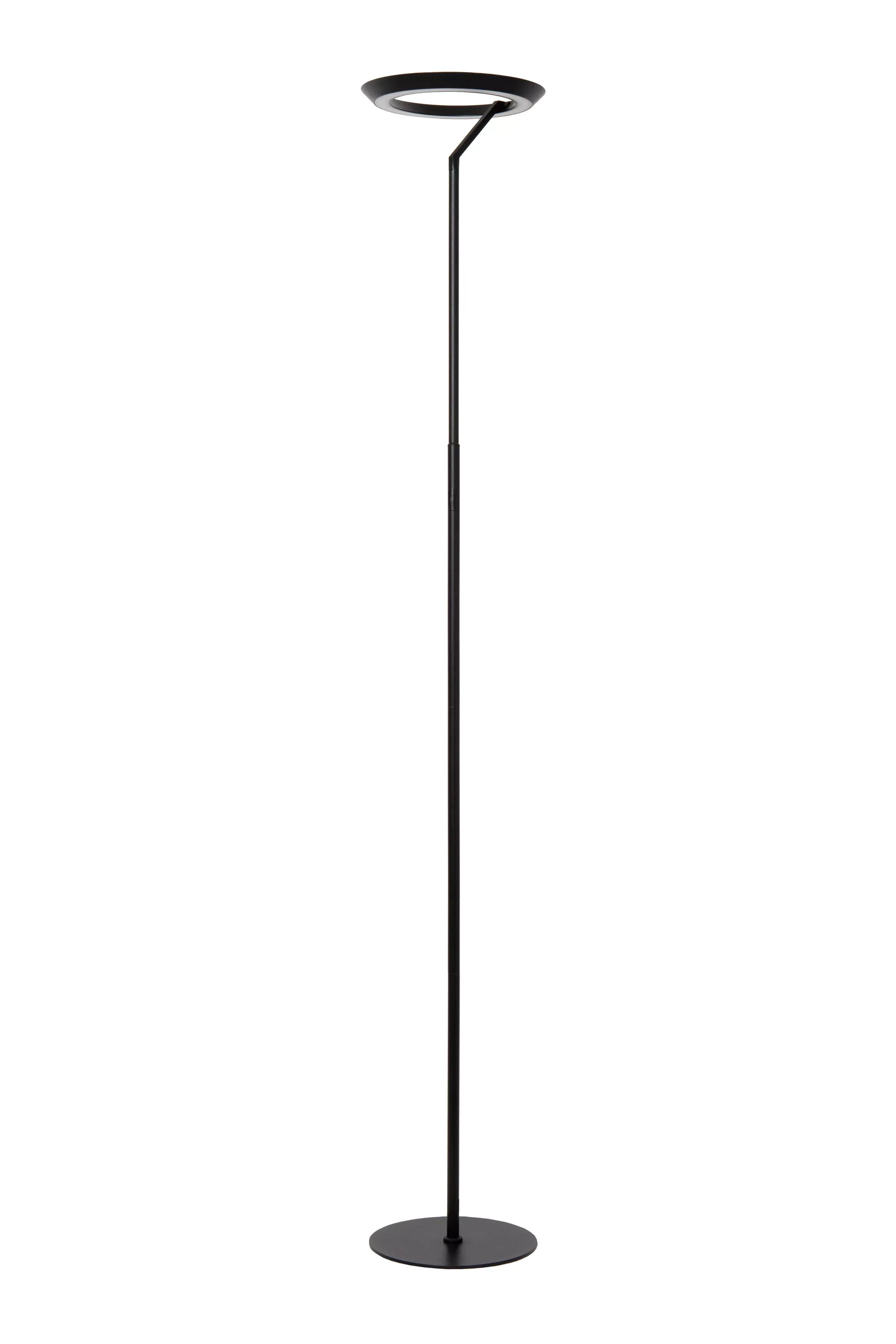 Shop CELESTE - Vloerlamp - Ø 28 cm - LED Dimb. - 1x21W 2700K - Zwart Staande Lampen