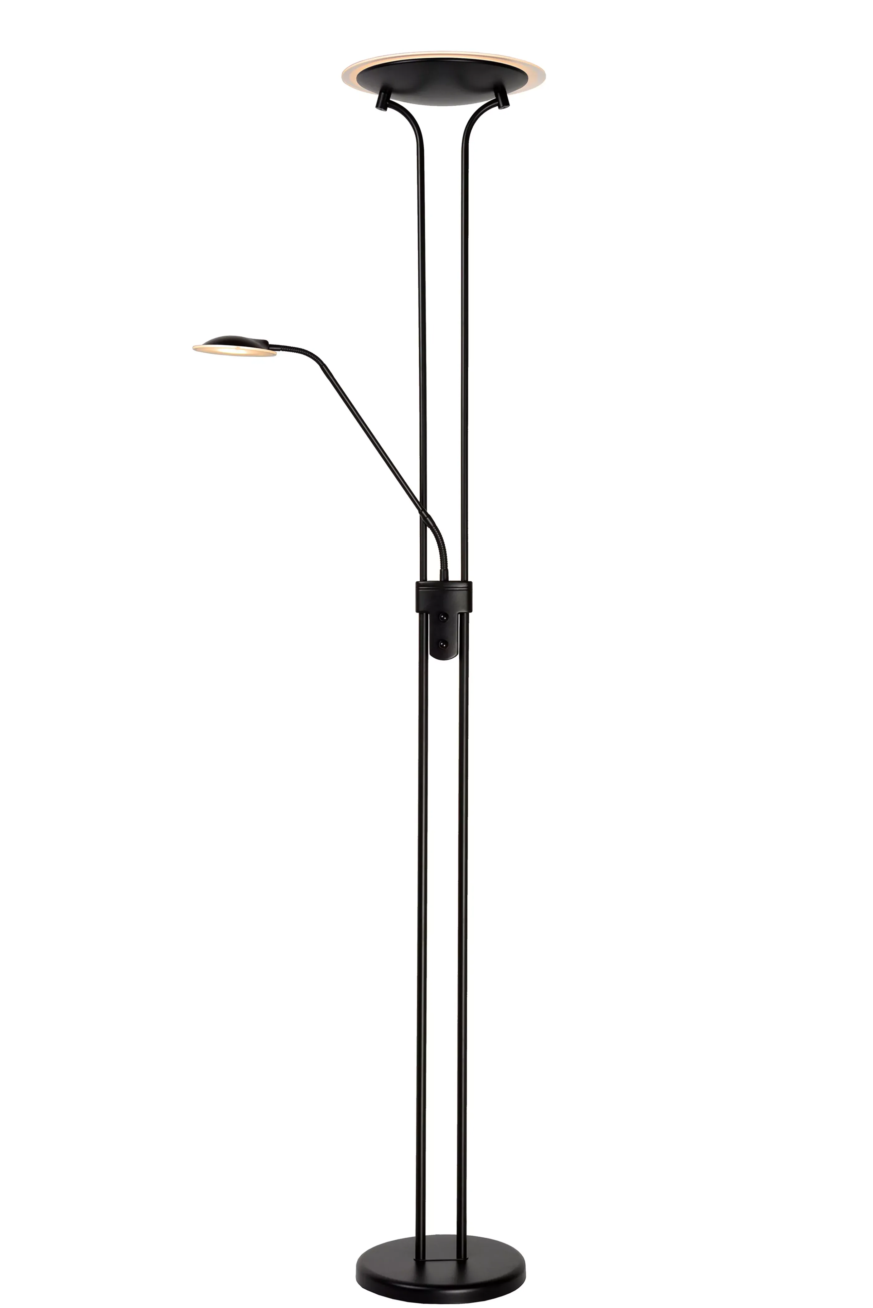 Cheap CHAMPION-LED - Leeslamp - Ø 30 cm - LED Dimb. - 3000K - Zwart Staande Lampen