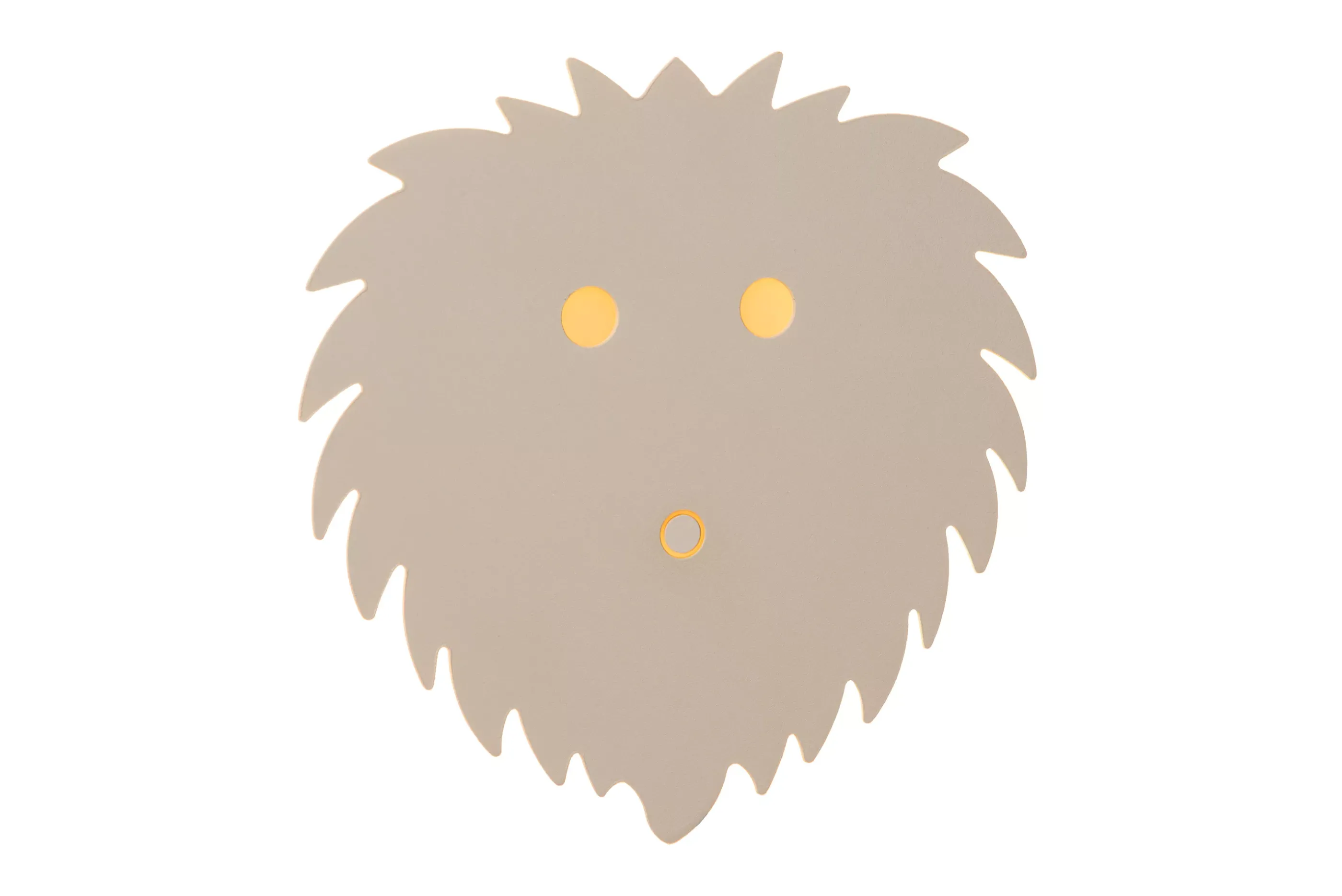 Clearance CHARLIE - Wandlamp Kinderkamer - LED Dim to warm - 1x7W 2600K/2700K - Beige Wandverlichting