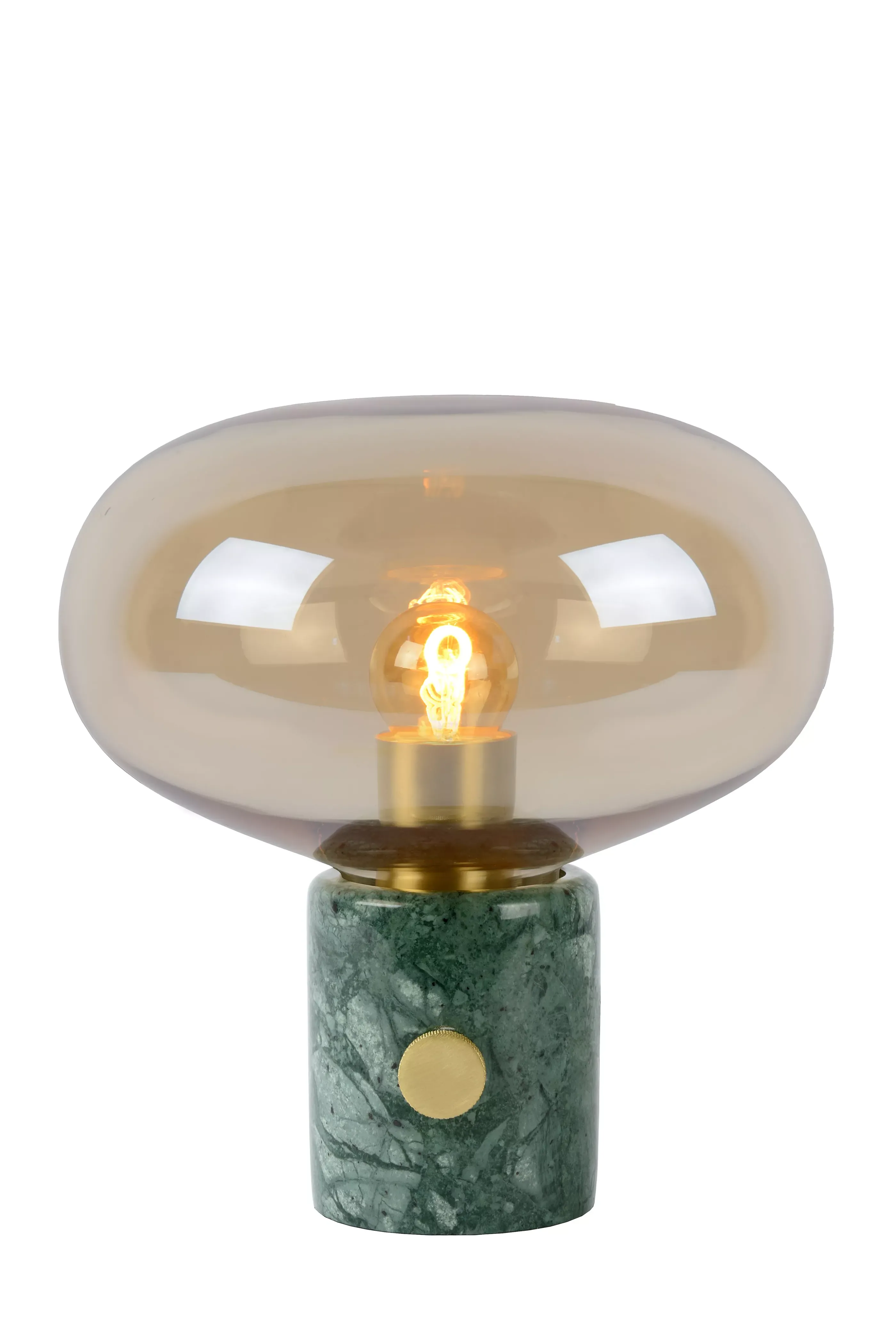 Cheap CHARLIZE - Tafellamp - Ø 23 cm - 1xE27 - Amber Tafellampen