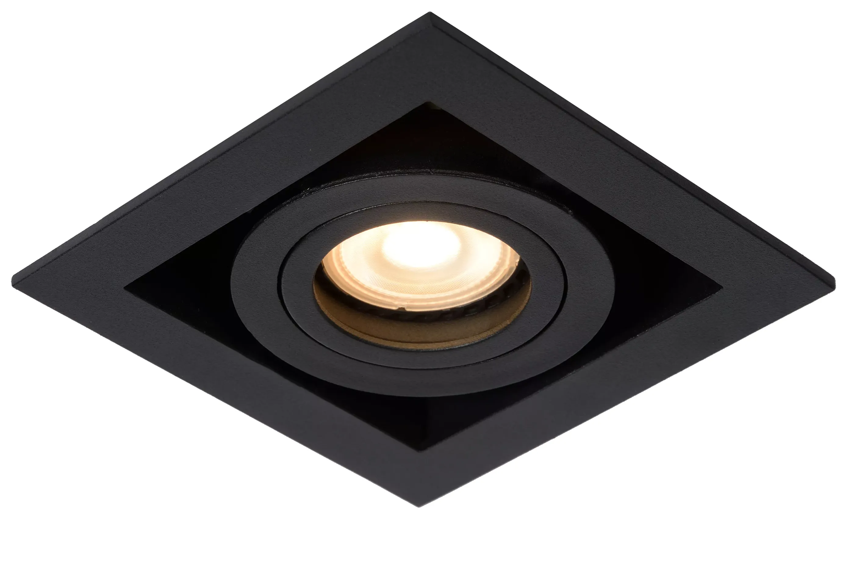 Cheap CHIMNEY - Inbouwspot - 1xGU10 - Zwart Inbouwverlichting