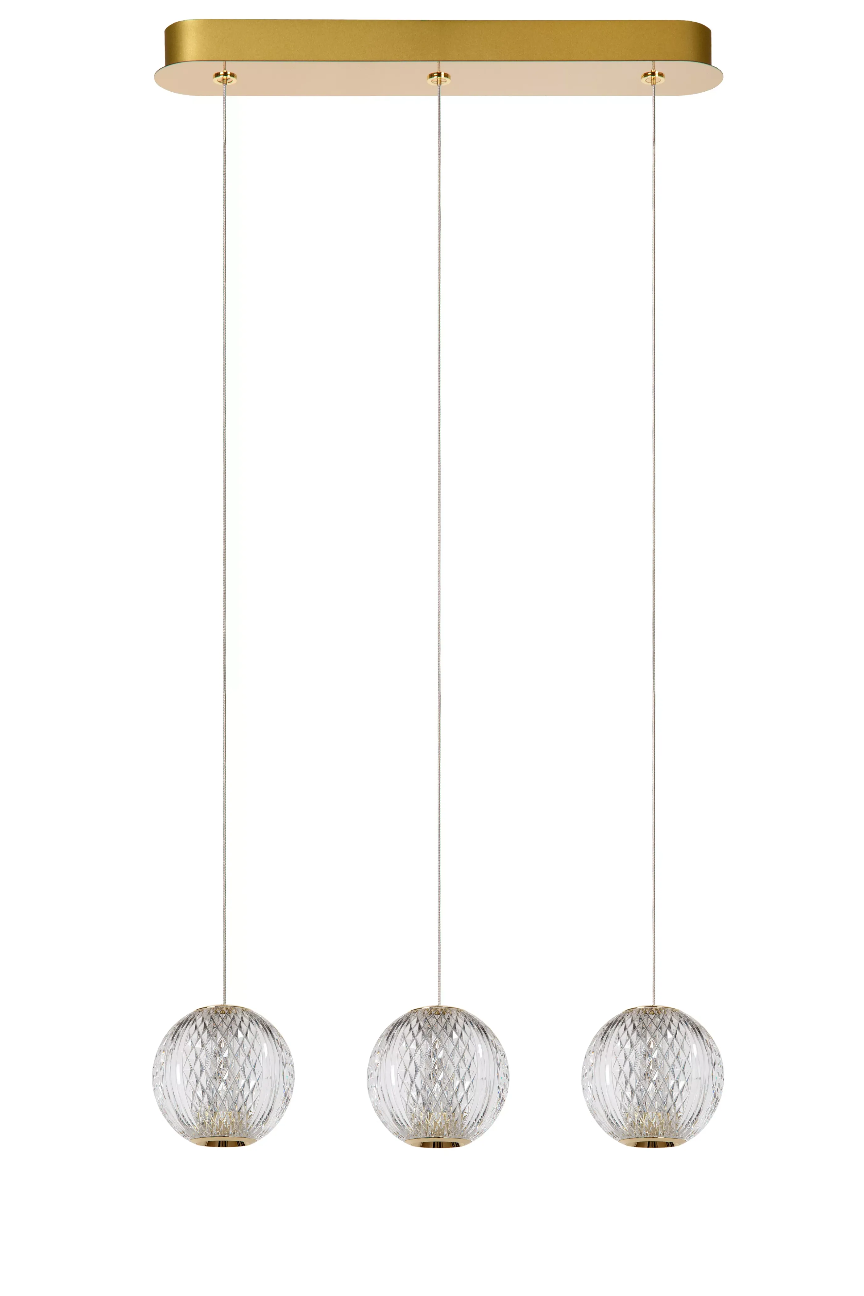 Hot CINTRA - Hanglamp - LED Dimb. - 3x4,7W 2700K - Transparant Hanglampen