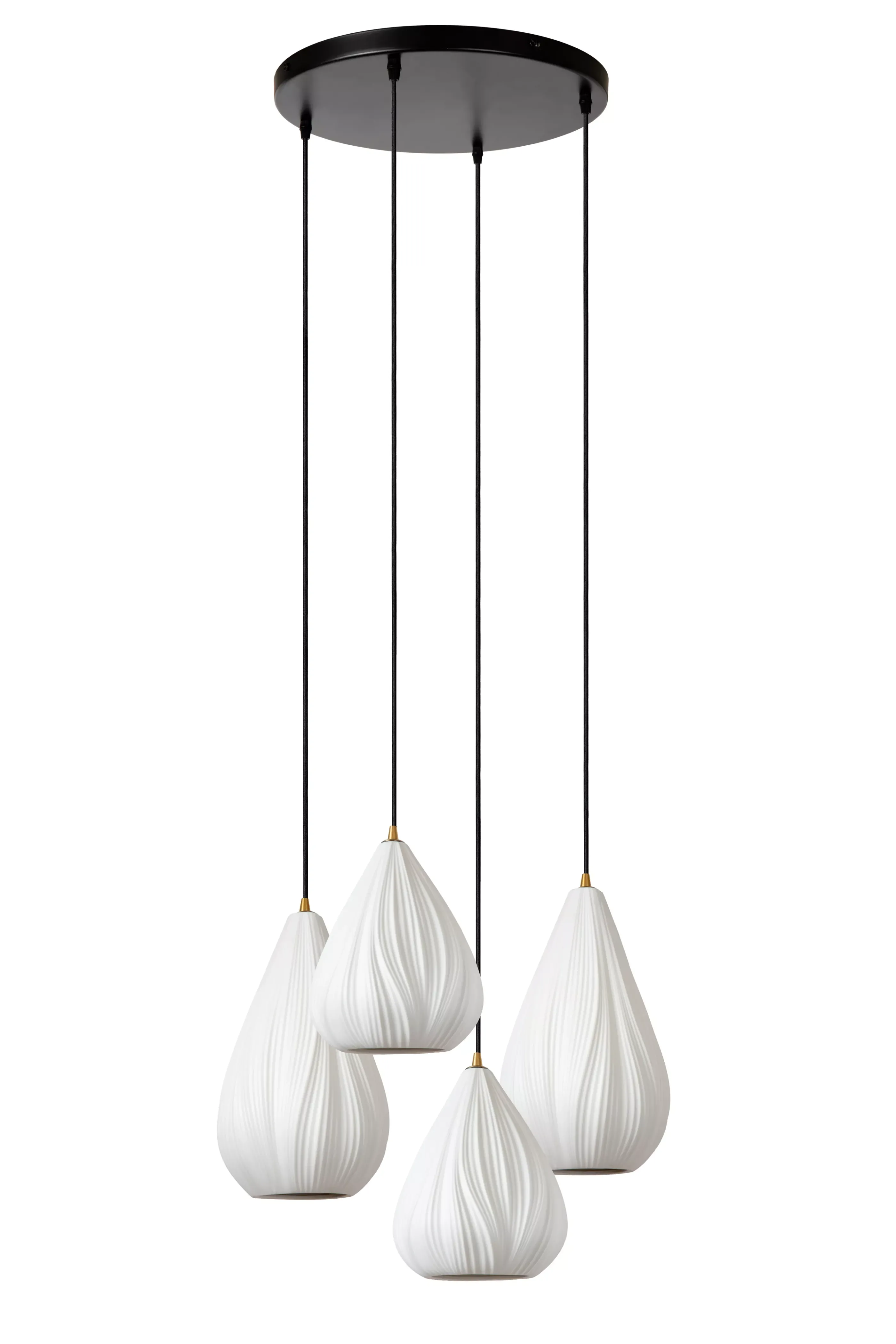 Cheap CINZIA - Hanglamp - Ø 55,5 cm - 4xE27 - Wit Hanglampen
