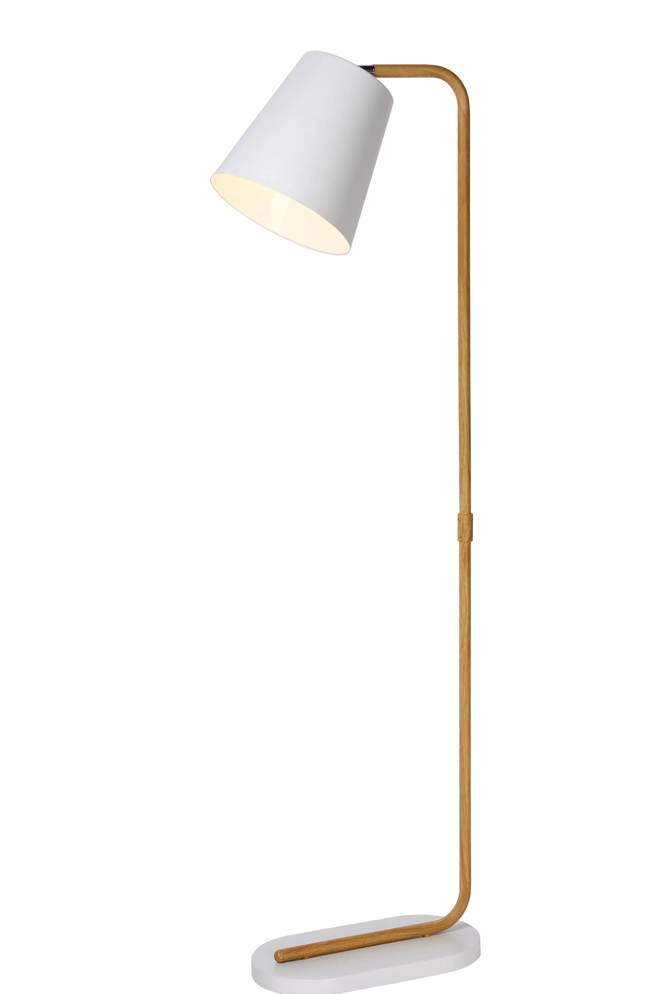 Store CONA - Vloerlamp - 1xE27 - Wit Staande Lampen