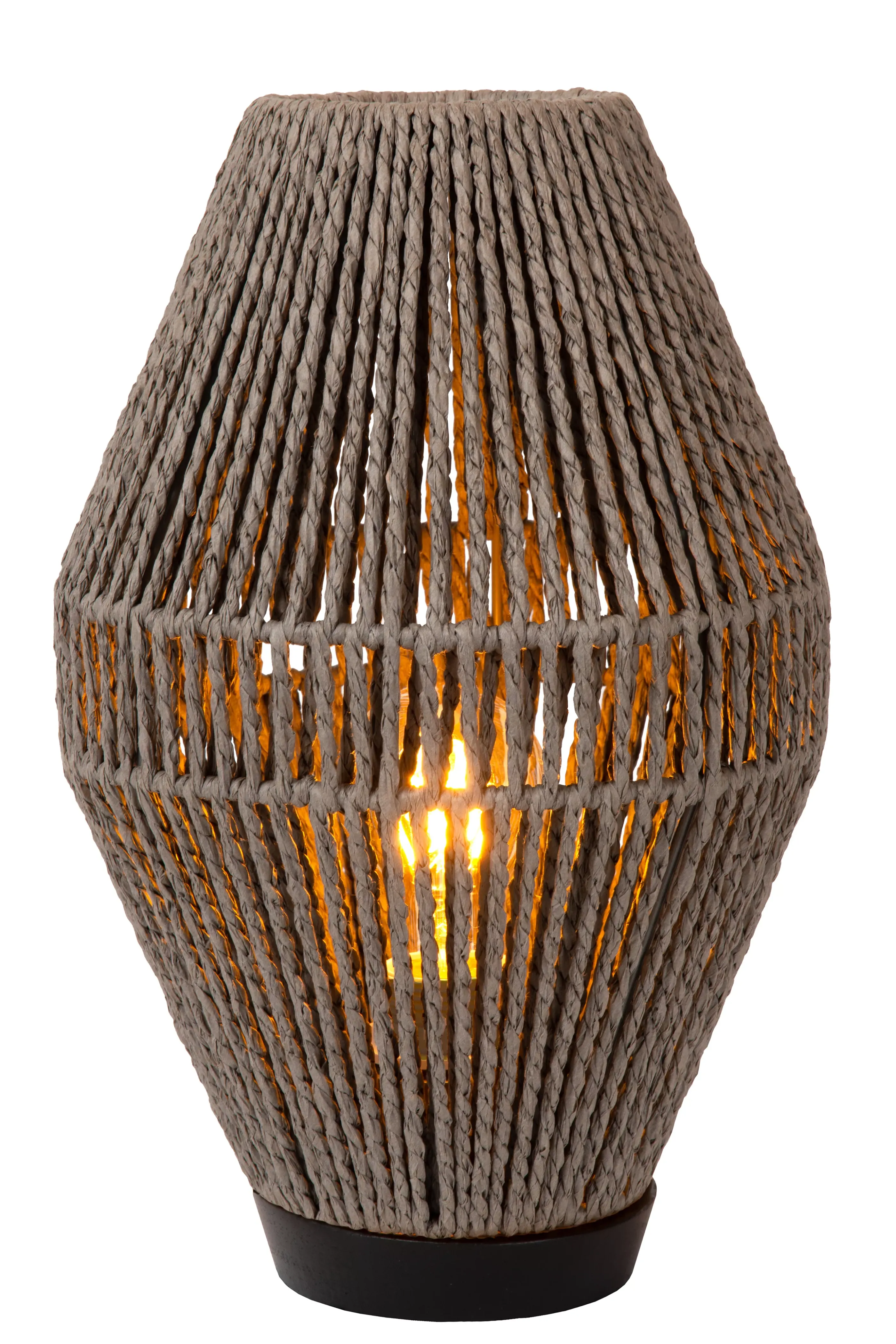 Outlet CORDULLE - Tafellamp - 1xE27 - Grijs Tafellampen