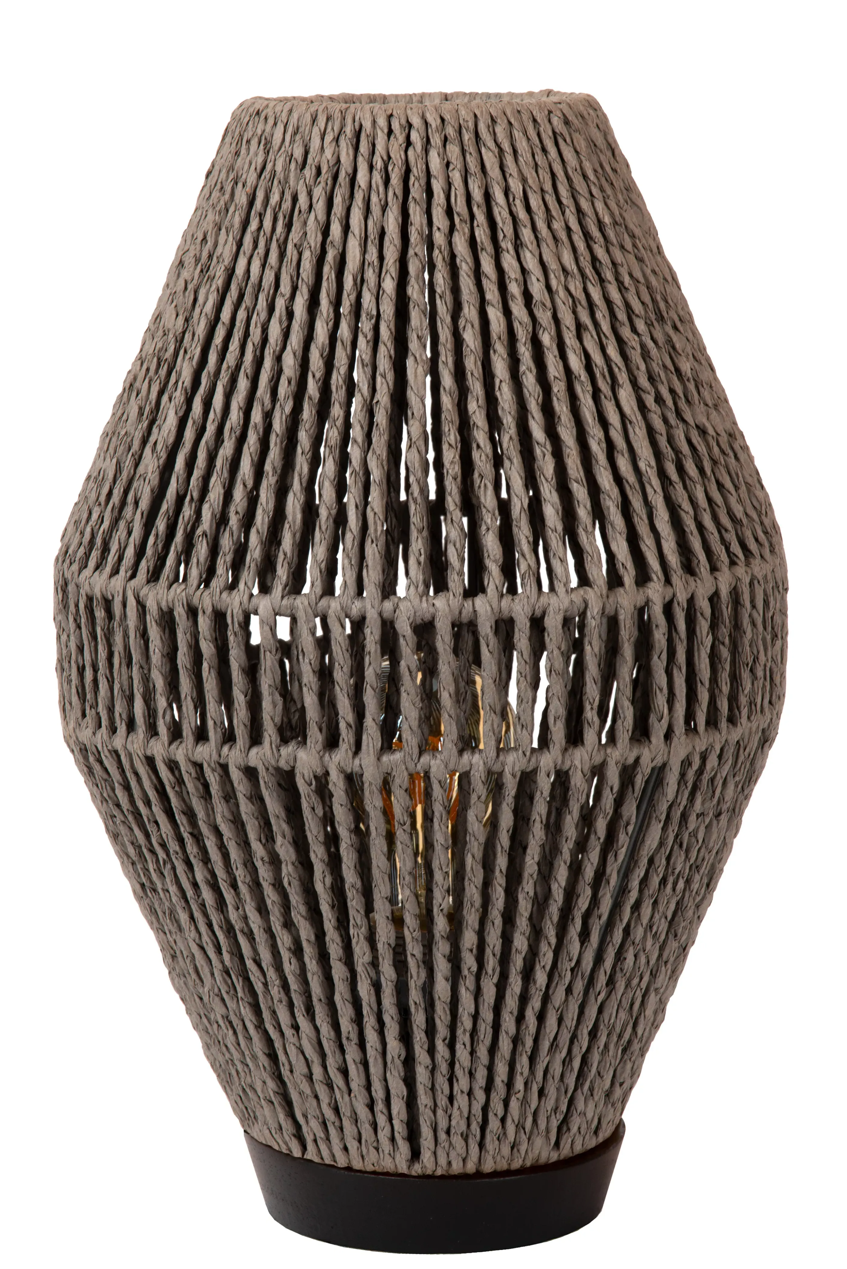 Outlet CORDULLE - Tafellamp - 1xE27 - Grijs Tafellampen