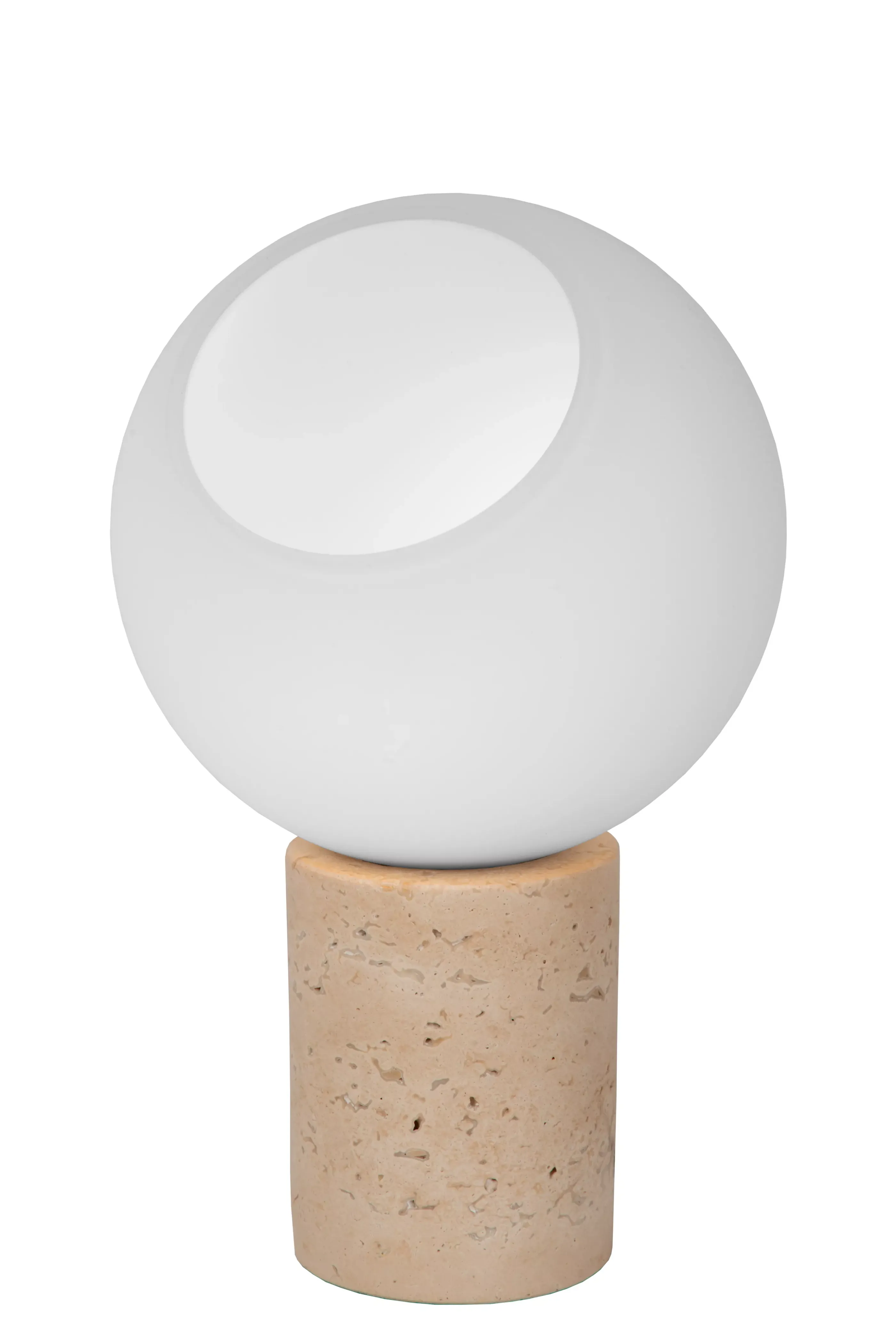 Online DAVIN - Tafellamp - 1xE27 - Opaal Tafellampen