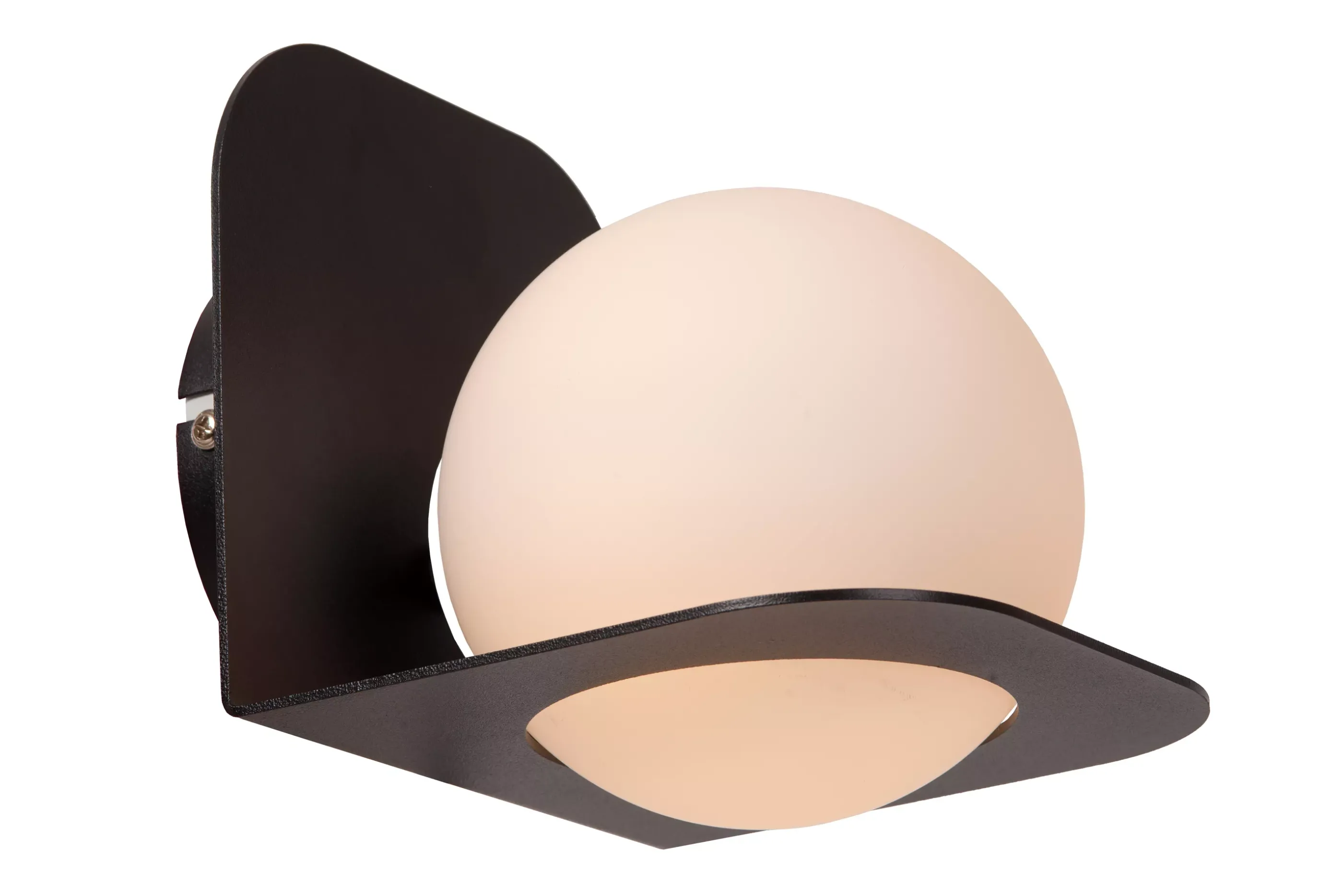 Clearance DAVY - Wandlamp Badkamer - 1xG9 - IP44 - Zwart Wandverlichting