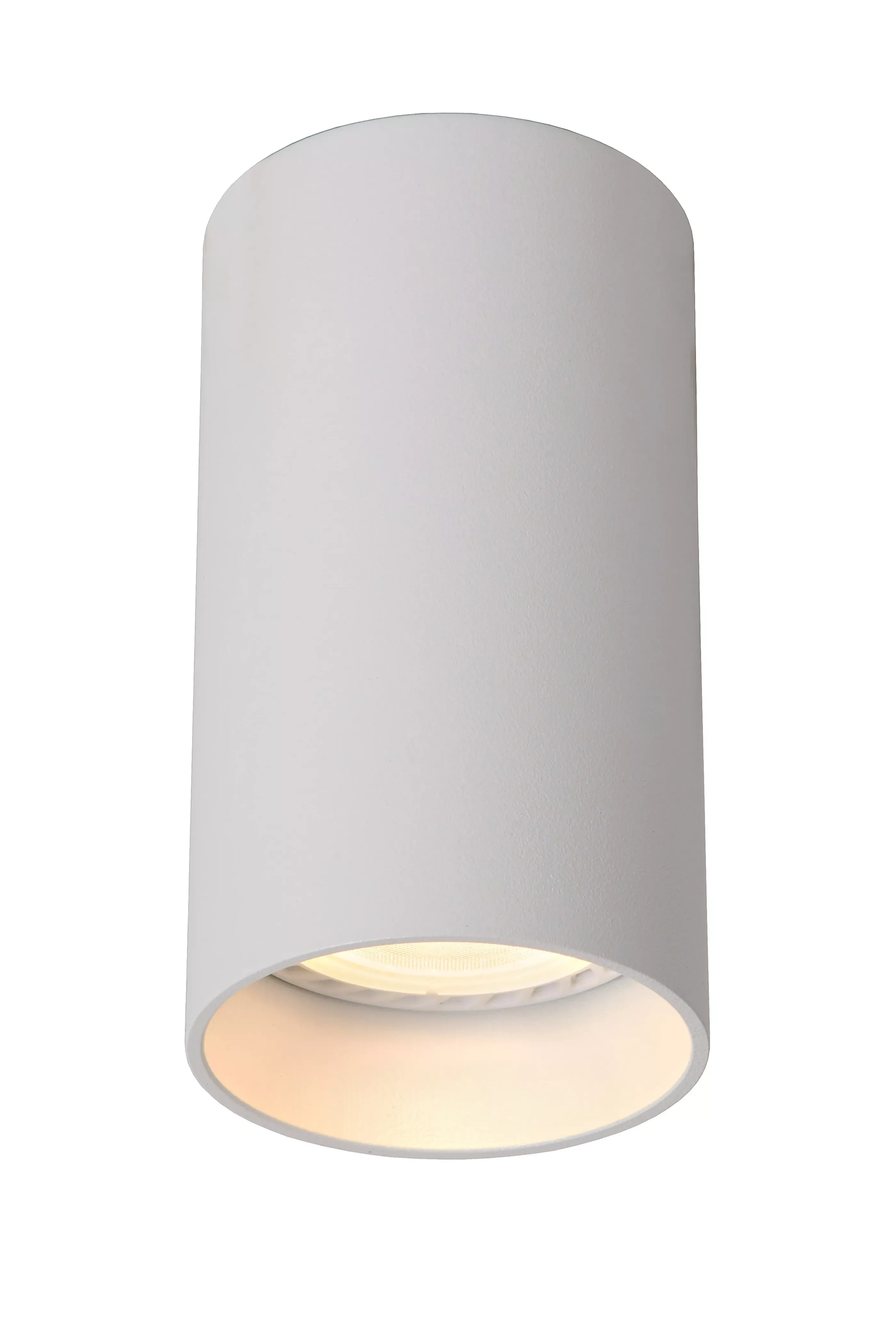 Clearance DELTO - Plafondspot - Ø 5,5 cm - LED Dim to warm - GU10 - 1x5W 2200K/3000K - Wit Plafondlampen