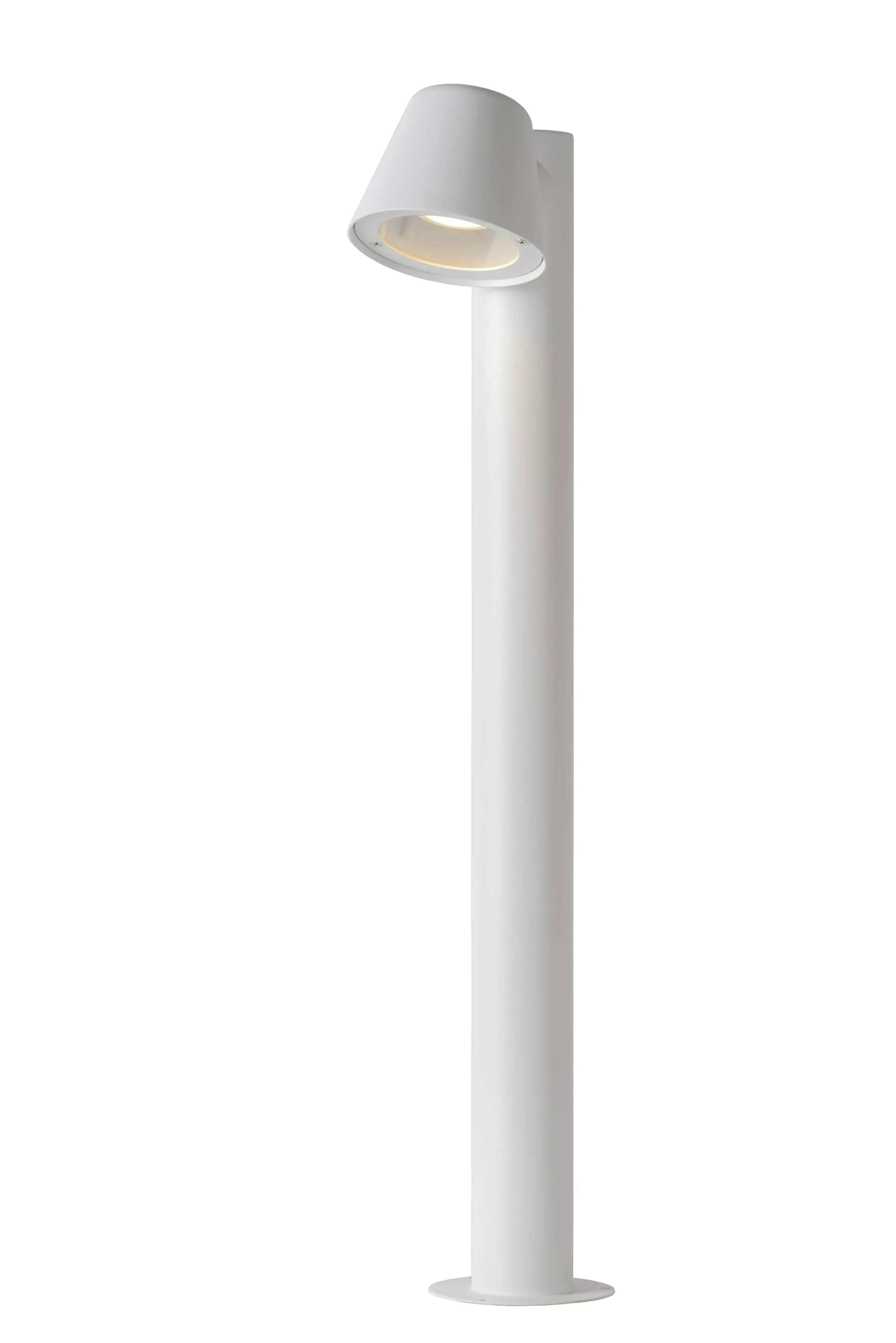 Fashion DINGO-LED - Sokkellamp - LED Dimb. - GU10 - 1x5W 3000K - IP44 - Wit Sokkellampen