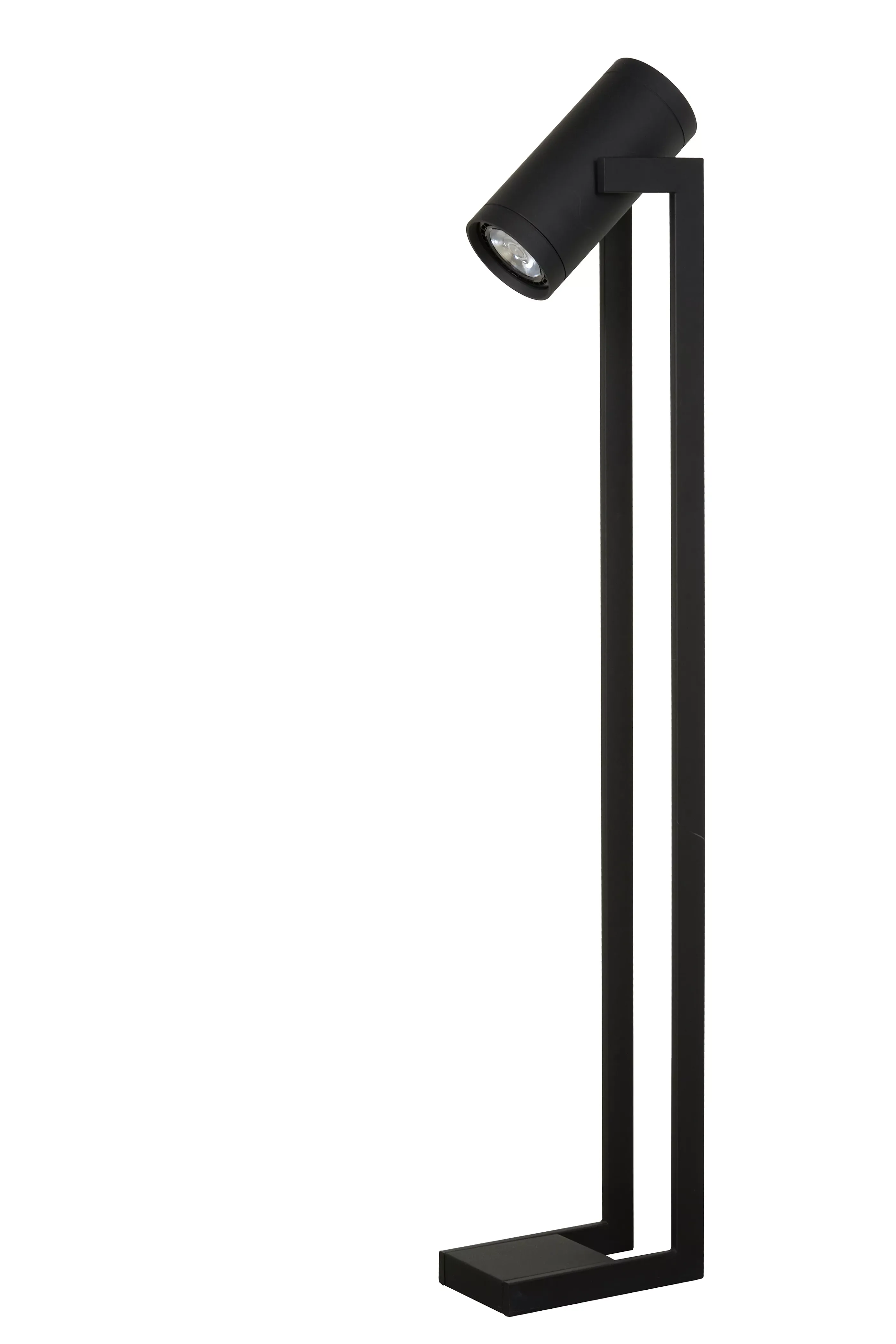 Hot DOME - Vloerlamp - LED Dim to warm - GU10 (ES111) - 2x12W 2200K/3000K - Zwart Staande Lampen