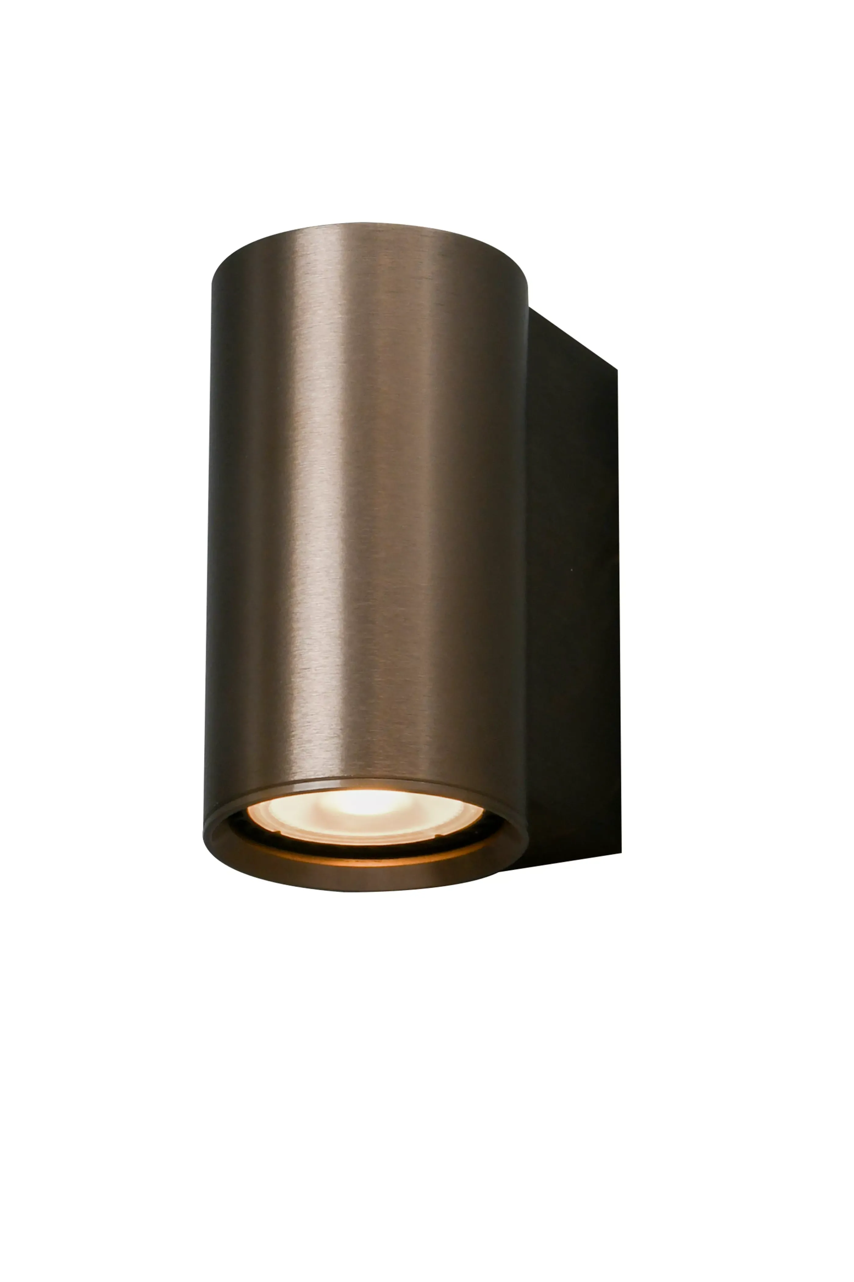 Online DUPLA - Wandspot / Wandlamp - 1xGU10 (MR11) - Roest bruin Wandverlichting