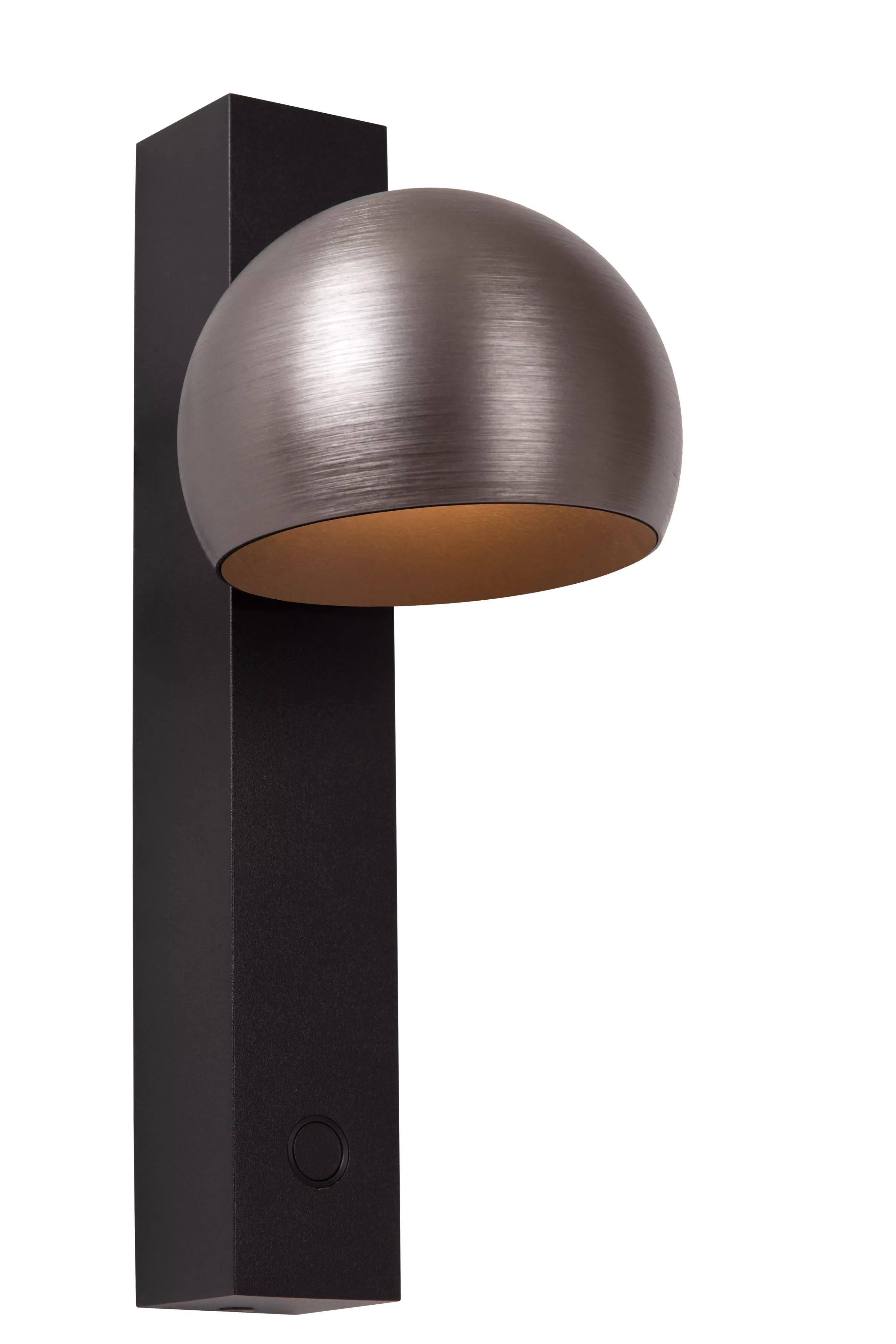 Outlet ESFERA - Wandlamp - LED Dimb. - 1x9W 2700K - Grijs ijzer Wandverlichting