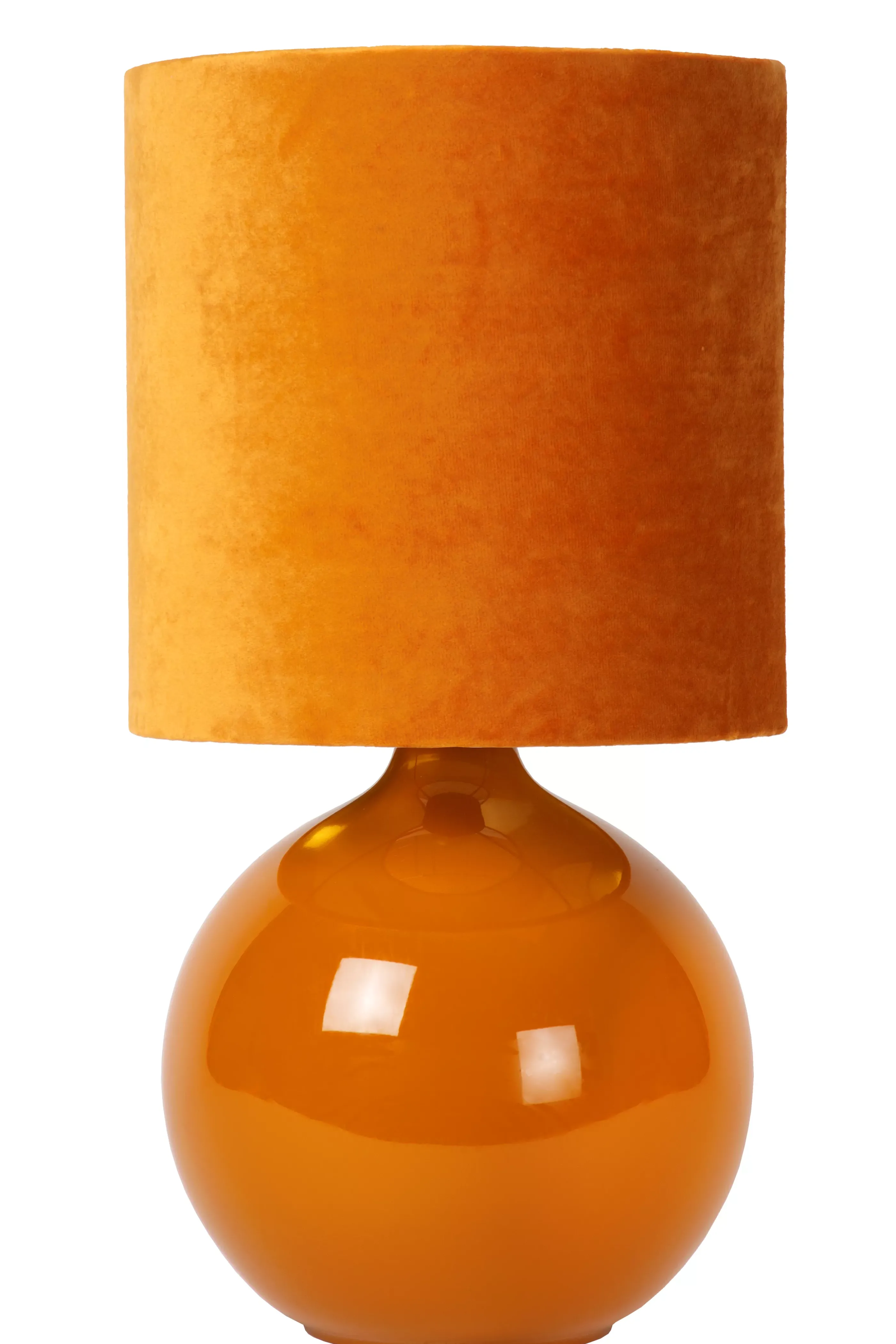 Best ESTERAD - Tafellamp - Ø 24 cm - 1xE14 - Okergeel Tafellampen