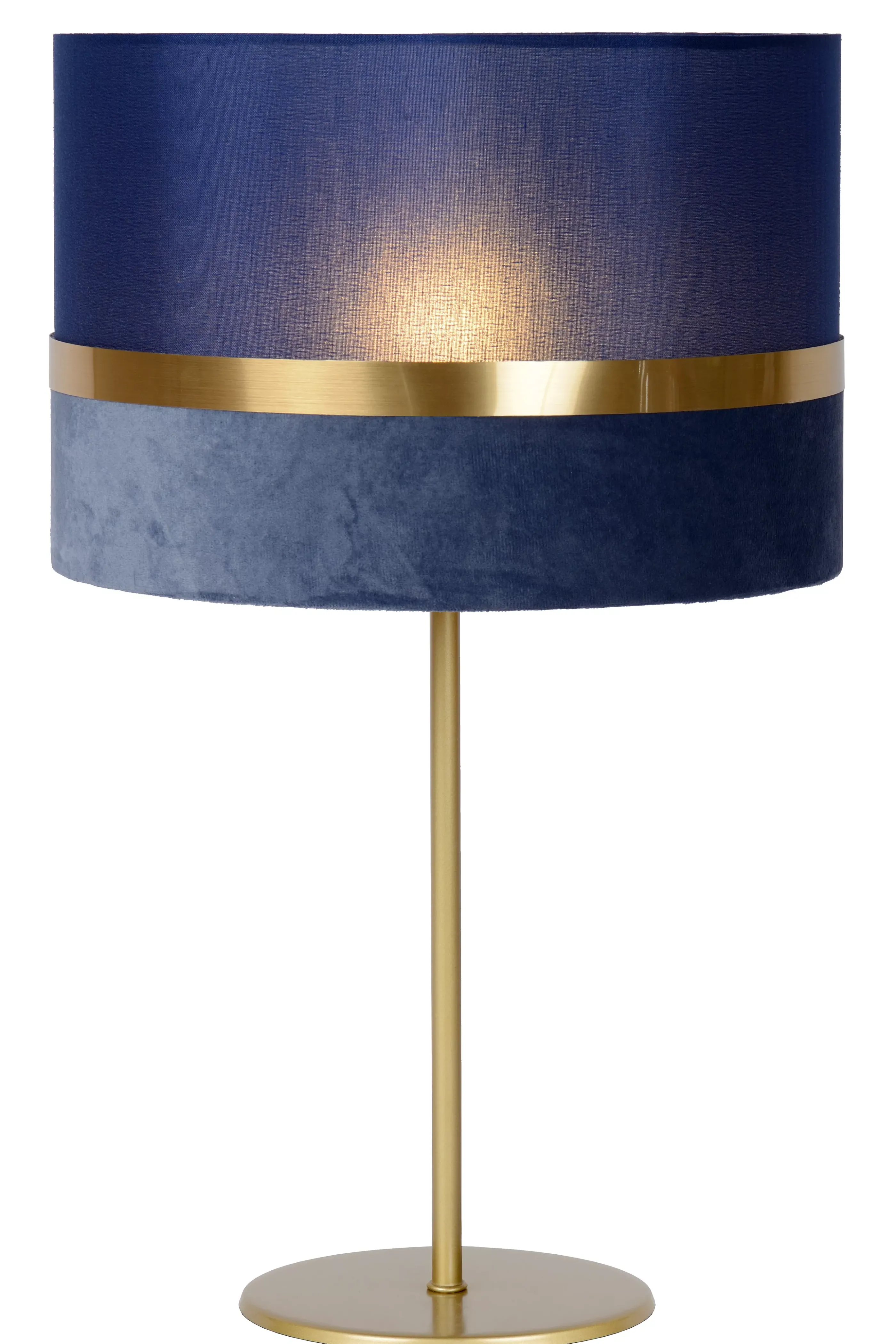 Best Sale EXTRAVAGANZA TUSSE - Tafellamp - Ø 30 cm - 1xE14 - Blauw Tafellampen