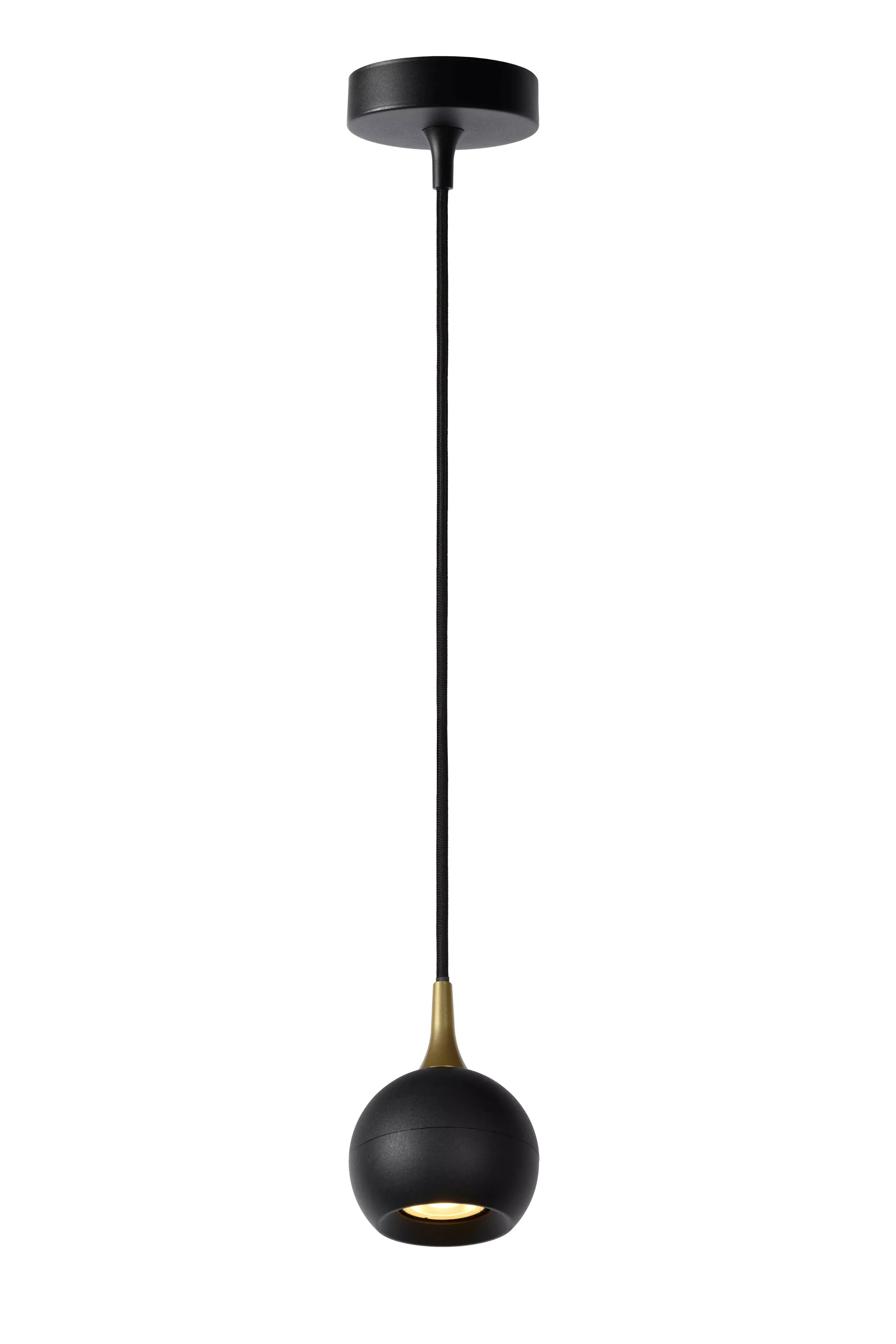 New FAVORI - Hanglamp - Ø 9 cm - 1xGU10 - Zwart Hanglampen