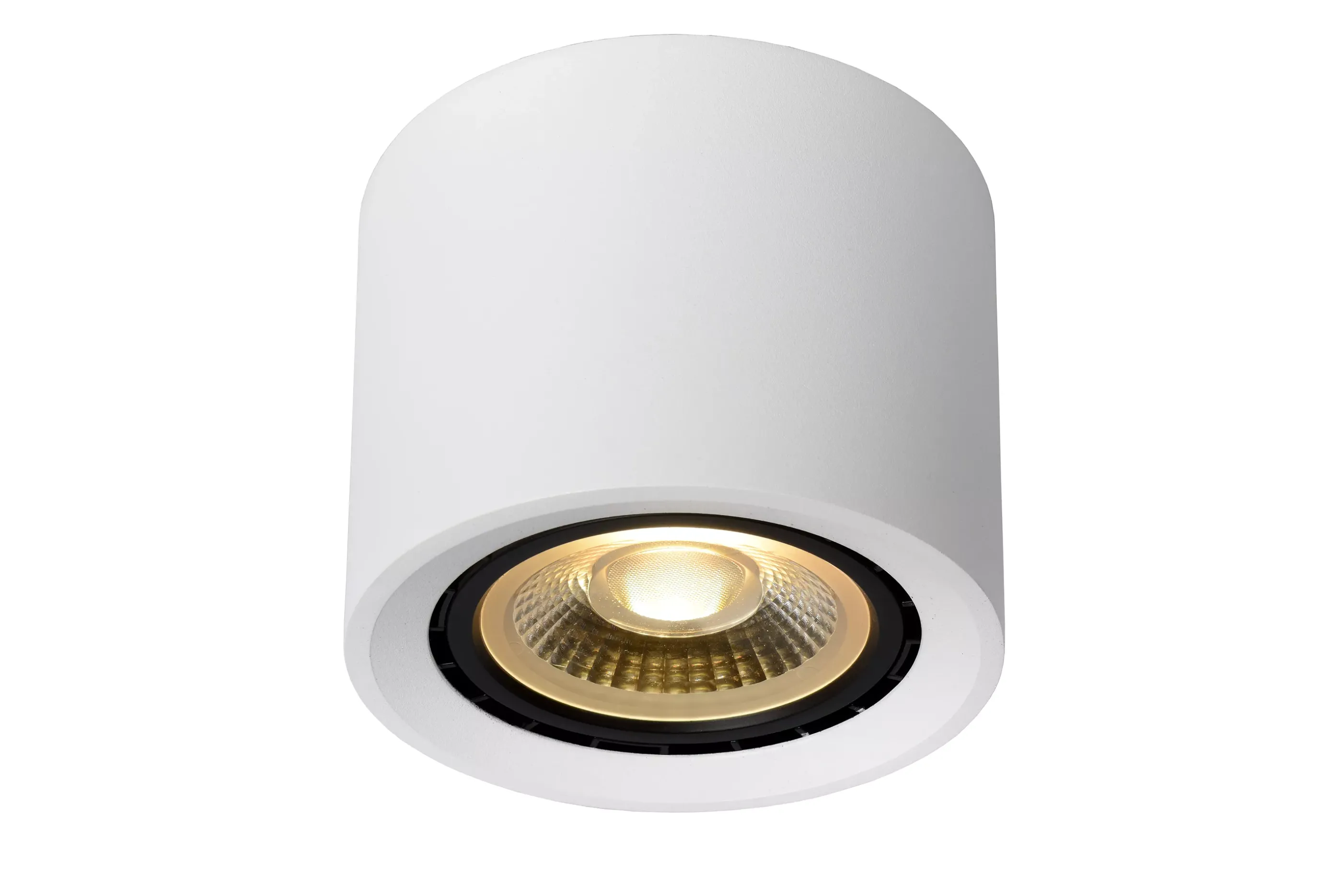 Flash Sale FEDLER - Plafondspot - Ø 12 cm - LED Dim to warm - GU10 (ES111) - 1x12W 2200K/3000K - Wit Plafondlampen