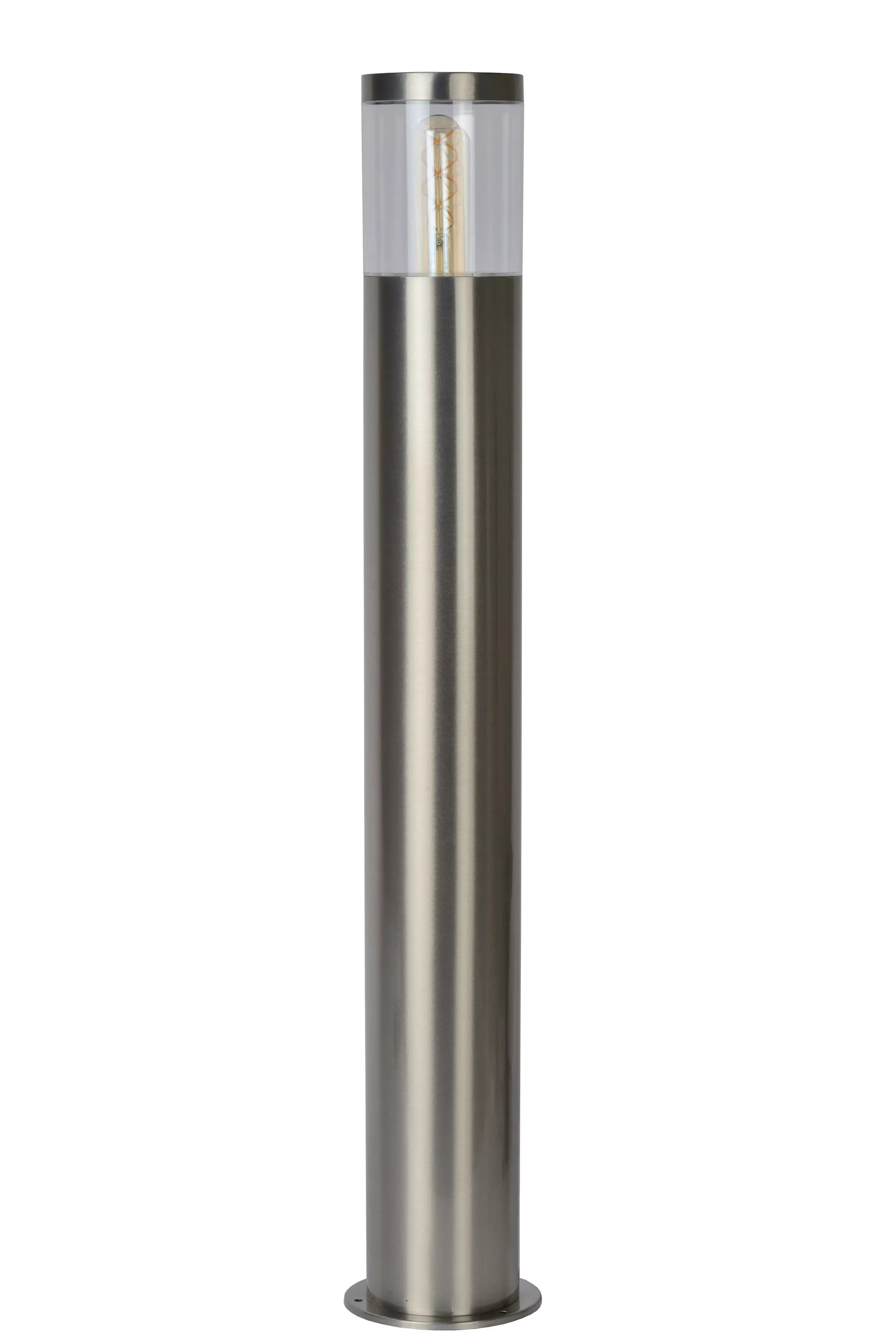 New FEDOR - Sokkellamp - 1xE27 - IP44 - Mat chroom Sokkellampen