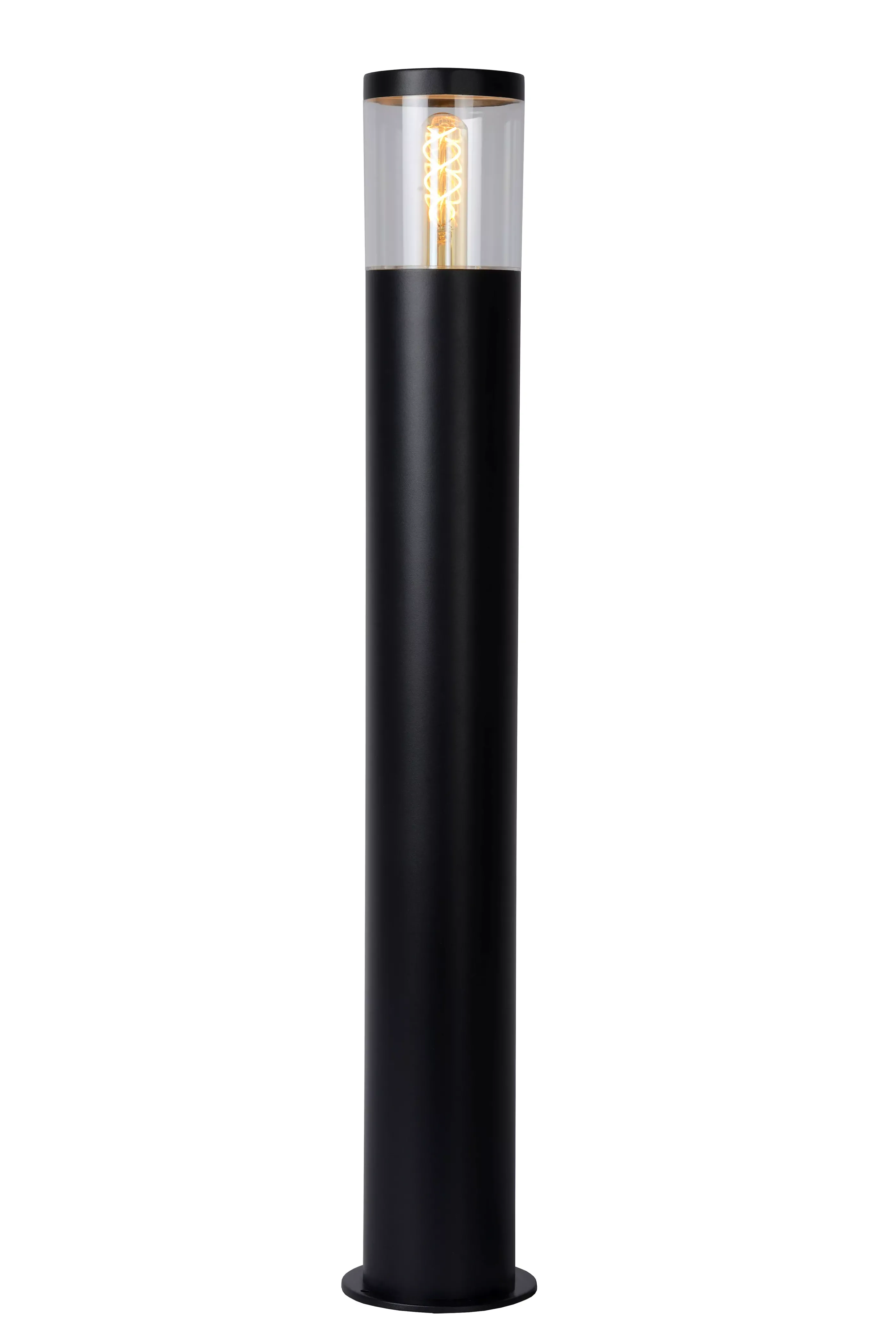Flash Sale FEDOR - Sokkellamp - 1xE27 - IP44 - Zwart Sokkellampen