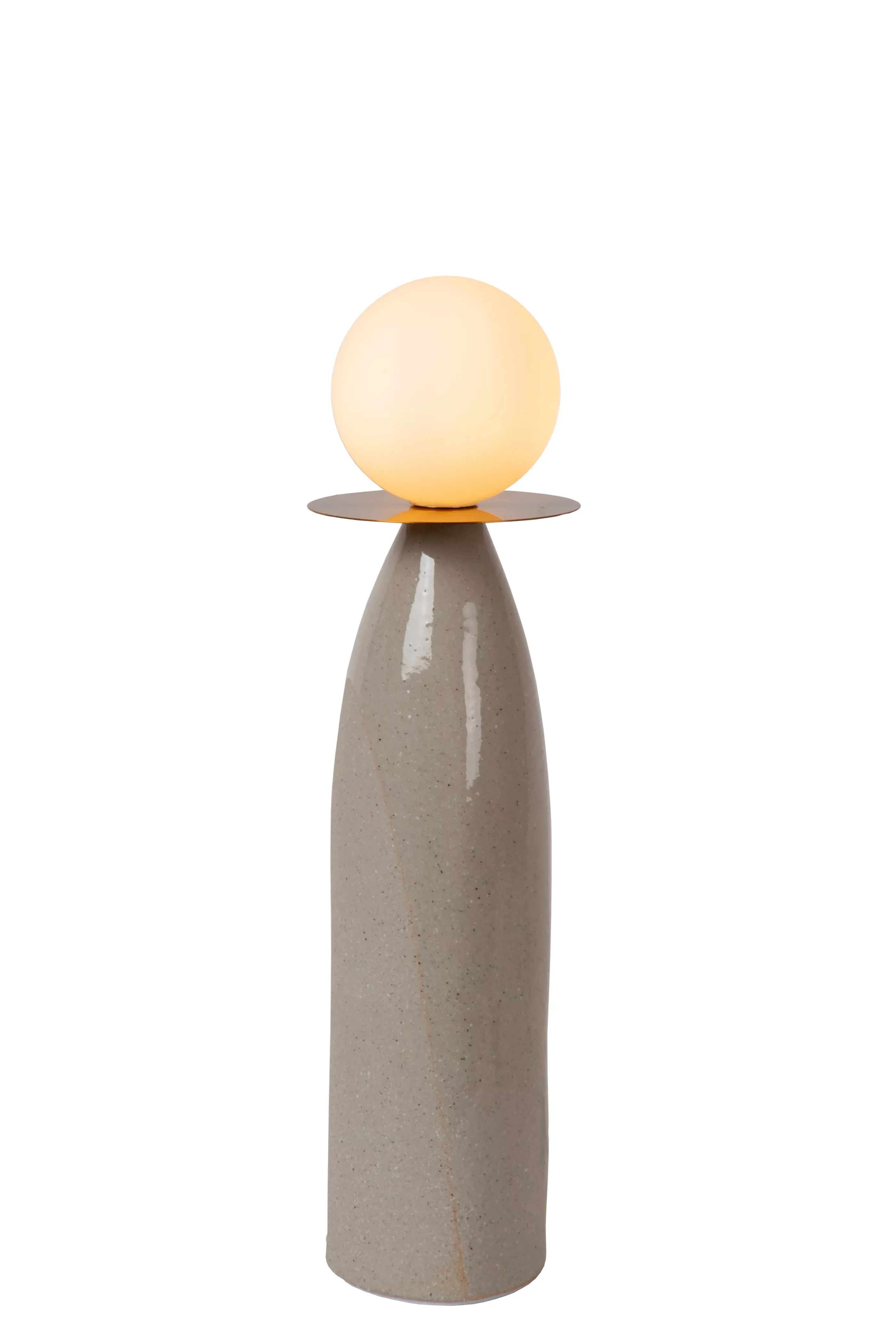 Online FIGARO - Tafellamp - Ø 12 cm, H 45cm - 1xG9 - Grijs Tafellampen