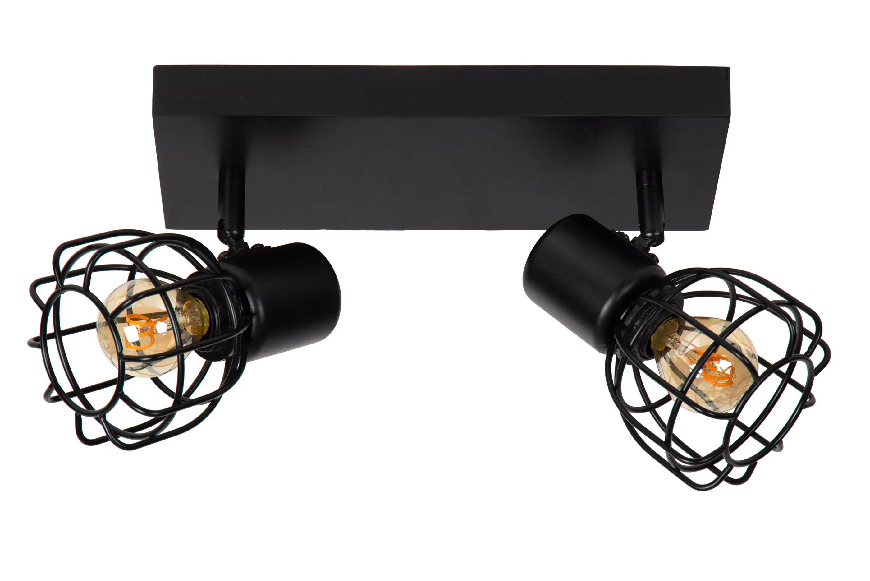Best Sale FILOX - Plafondspot - 2xE14 - Zwart Plafondlampen