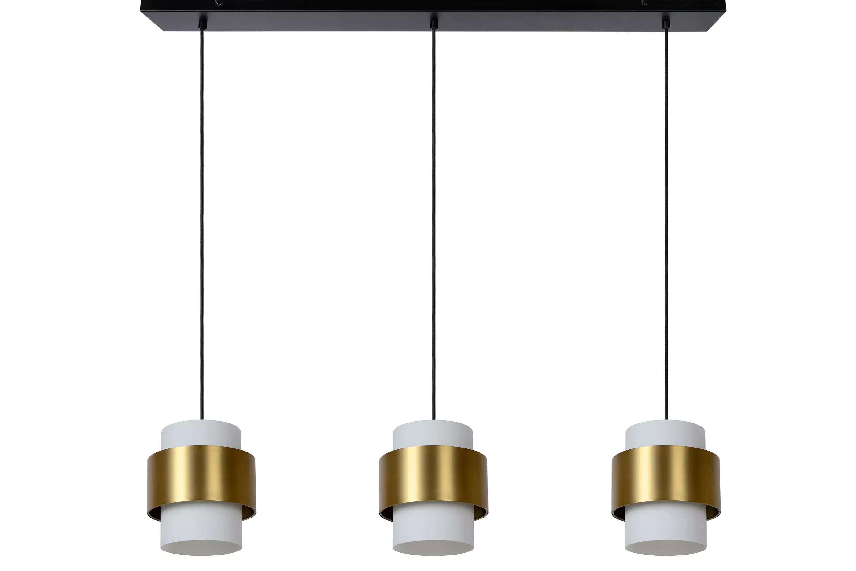 Store FIRMIN - Hanglamp - 3xE27 - Mat Goud / Messing Hanglampen
