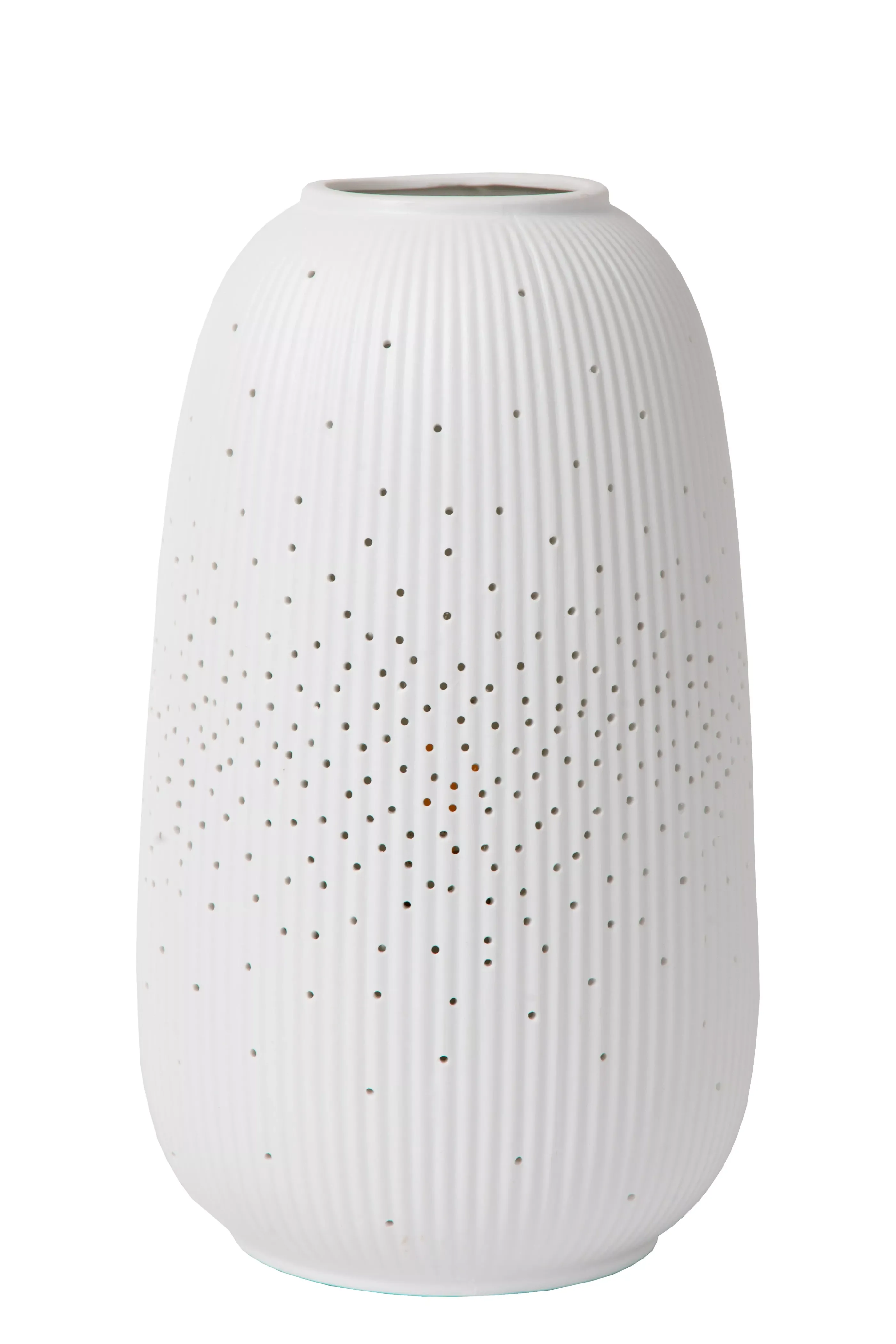 Sale FLORES - Tafellamp - Ø 14,1 cm - 1xE14 - Wit Tafellampen
