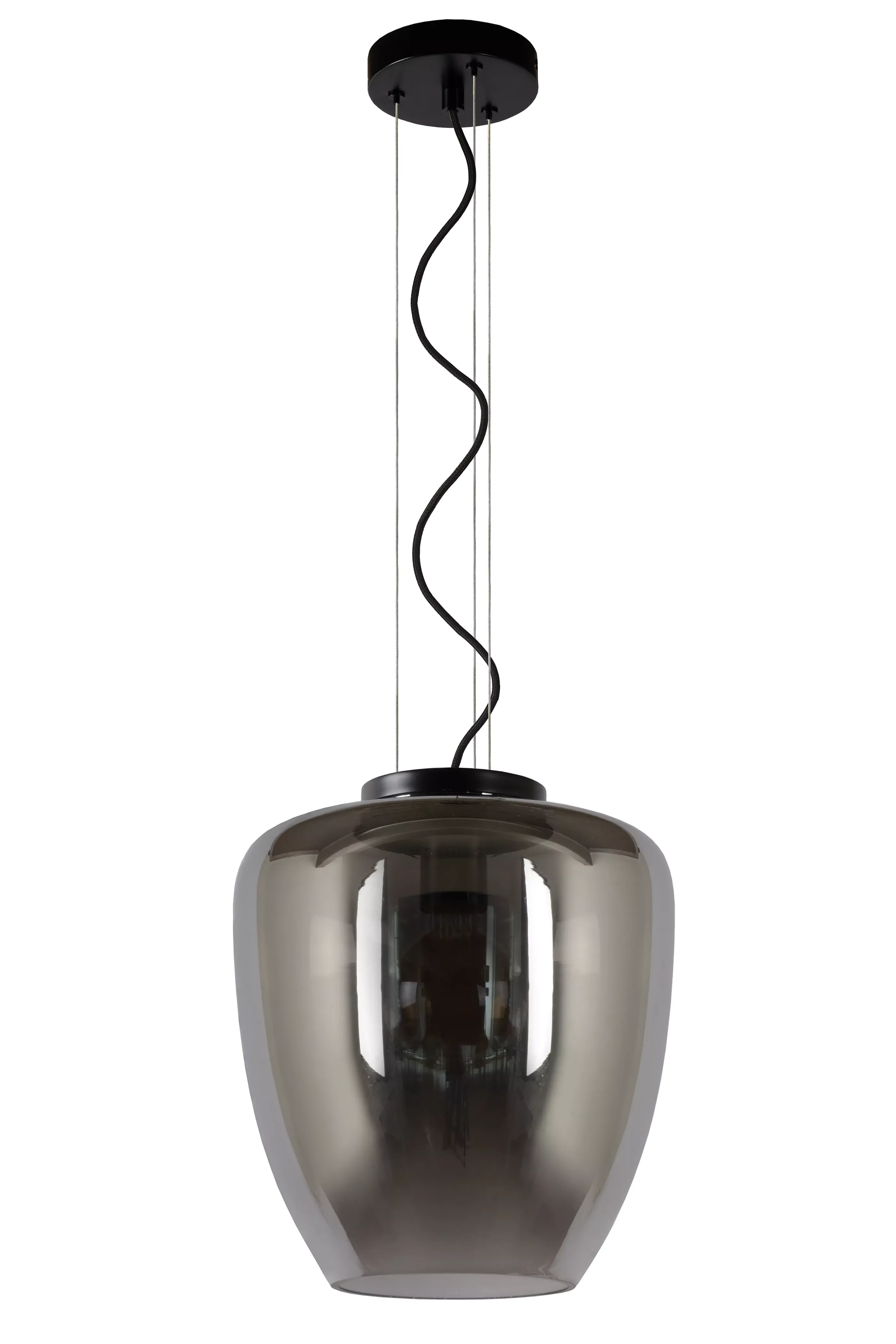 Sale FLORIEN - Hanglamp - Ø 28 cm - 1xE27 - Fumé Hanglampen