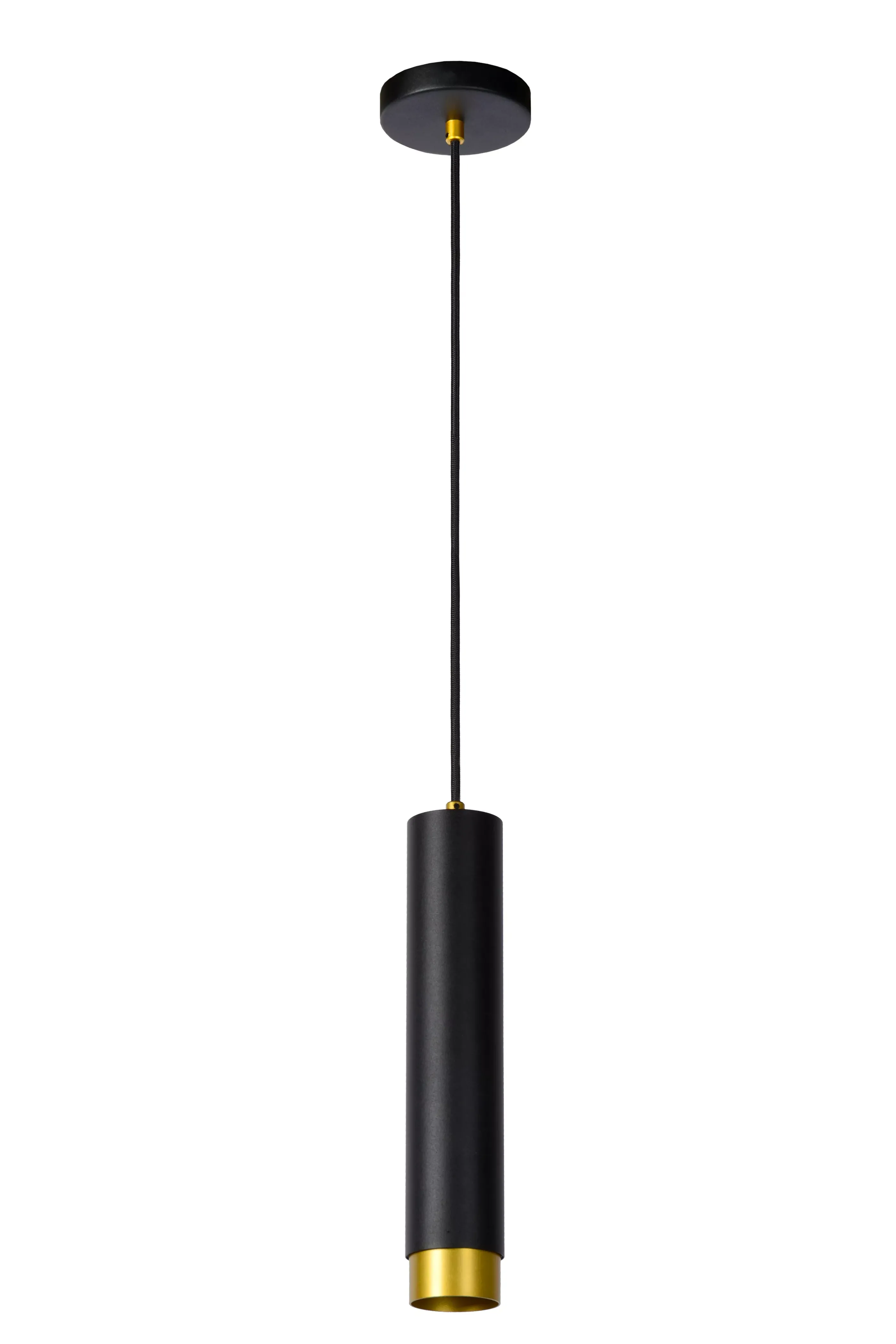 Best Sale FLORIS - Hanglamp - Ø 5,9 cm - 1xGU10 - Zwart Hanglampen